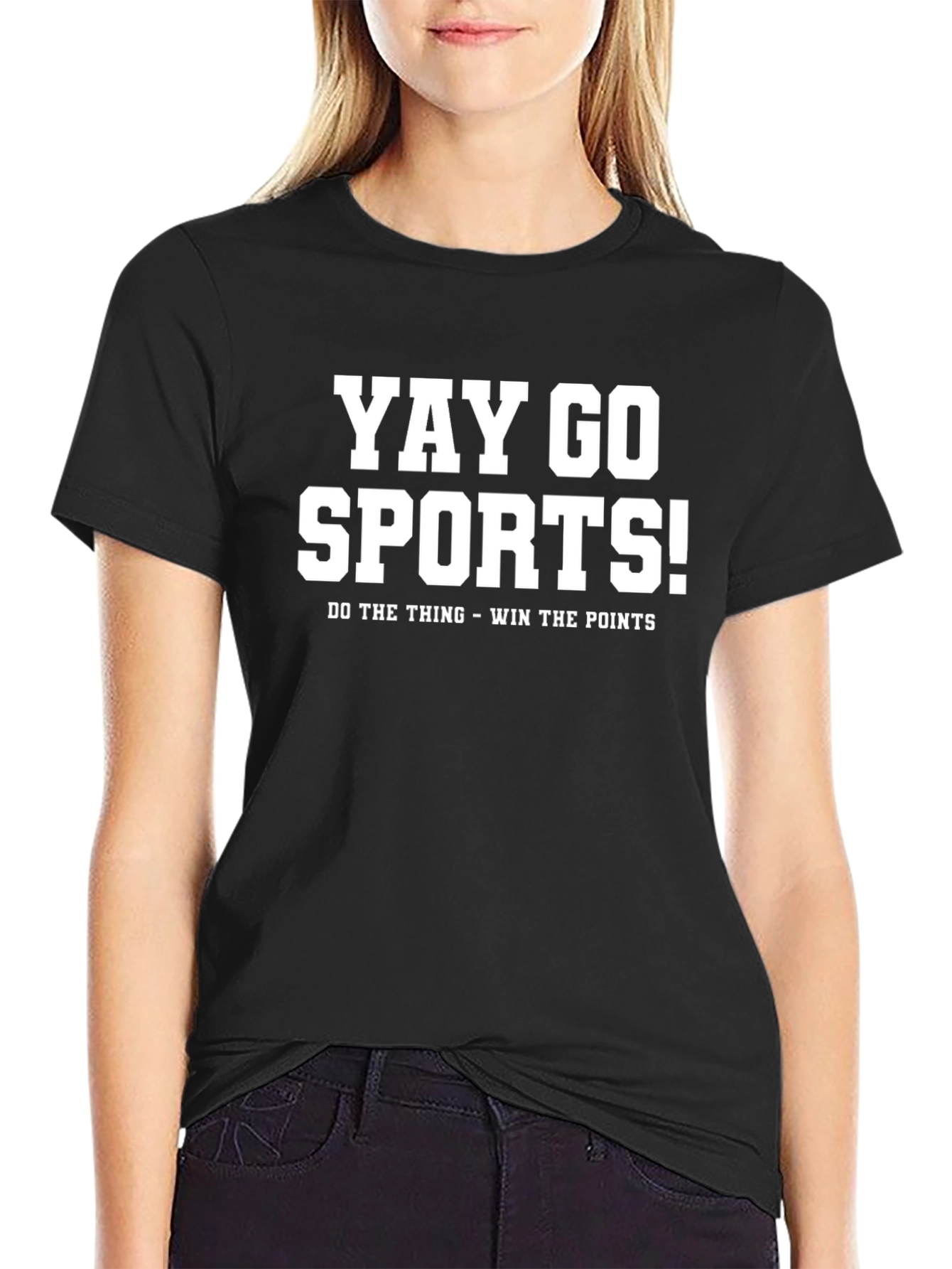 Yay Go Sports! Novelty Graphic T-Shirt