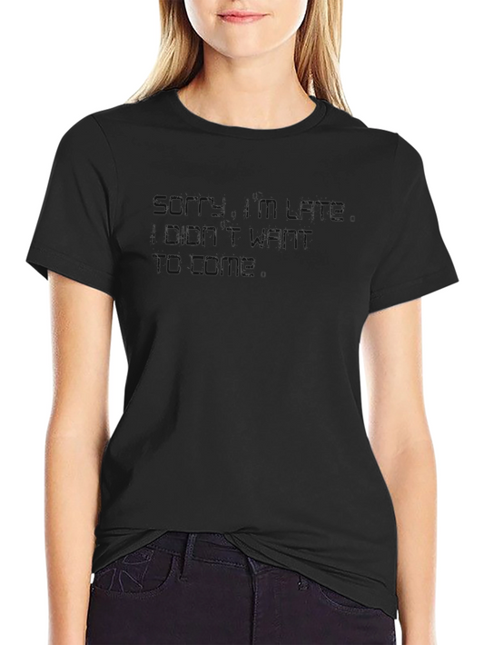 Classic Black Crew Neck T-Shirt | Everyday Comfort
