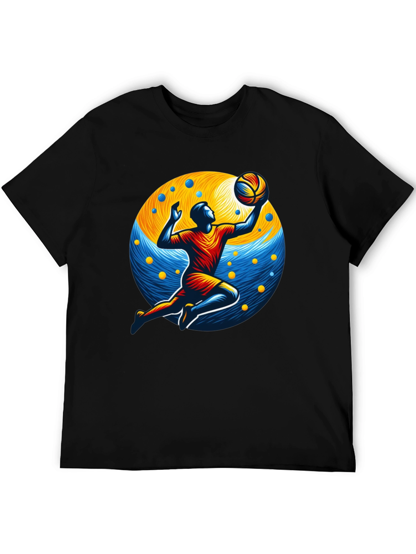 Volleyball Player Graphic T-Shirt