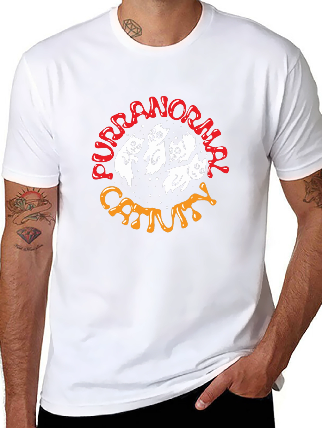Purranormal Cativity Black T-Shirt