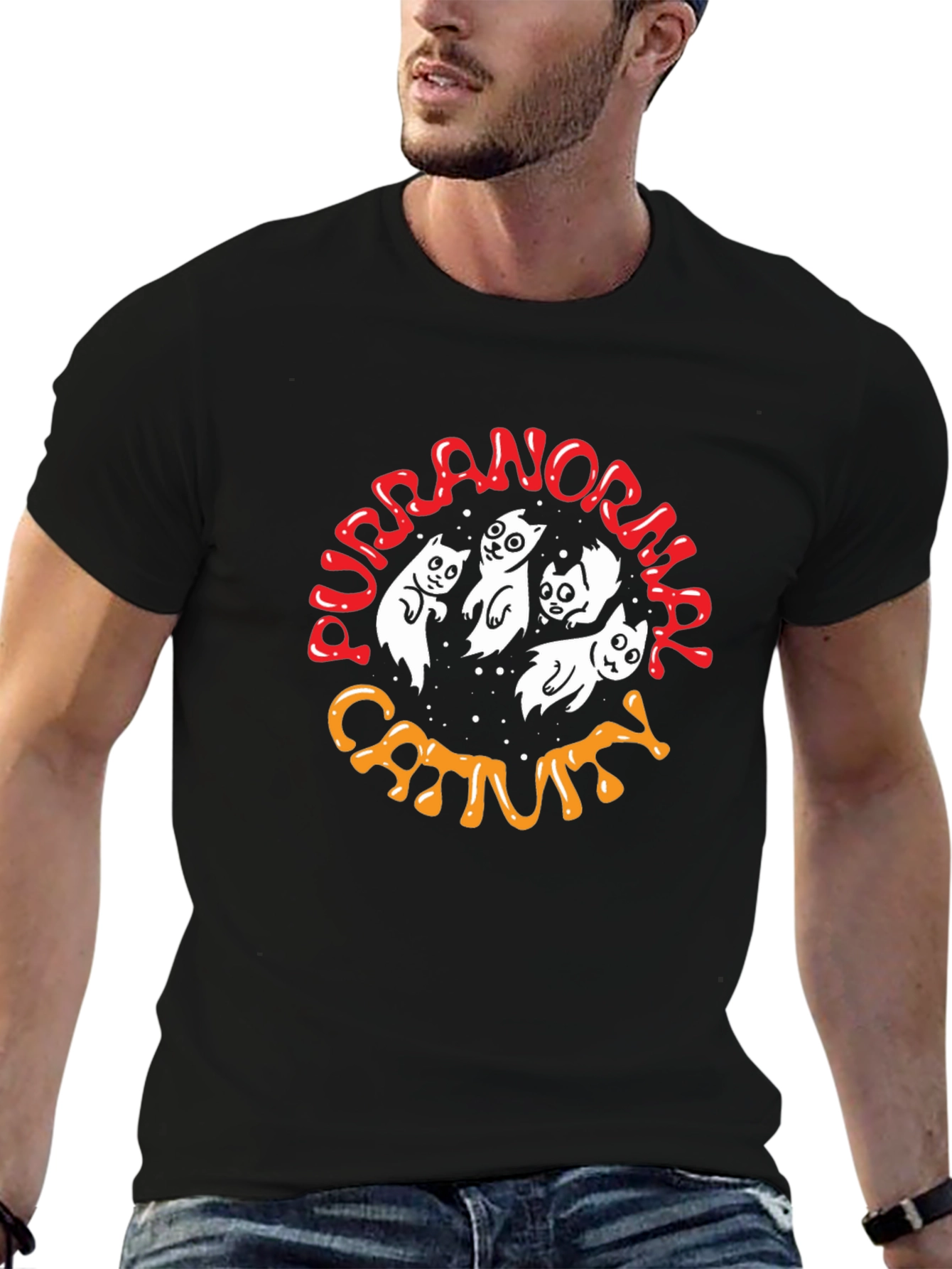 Purranormal Cativity Black T-Shirt