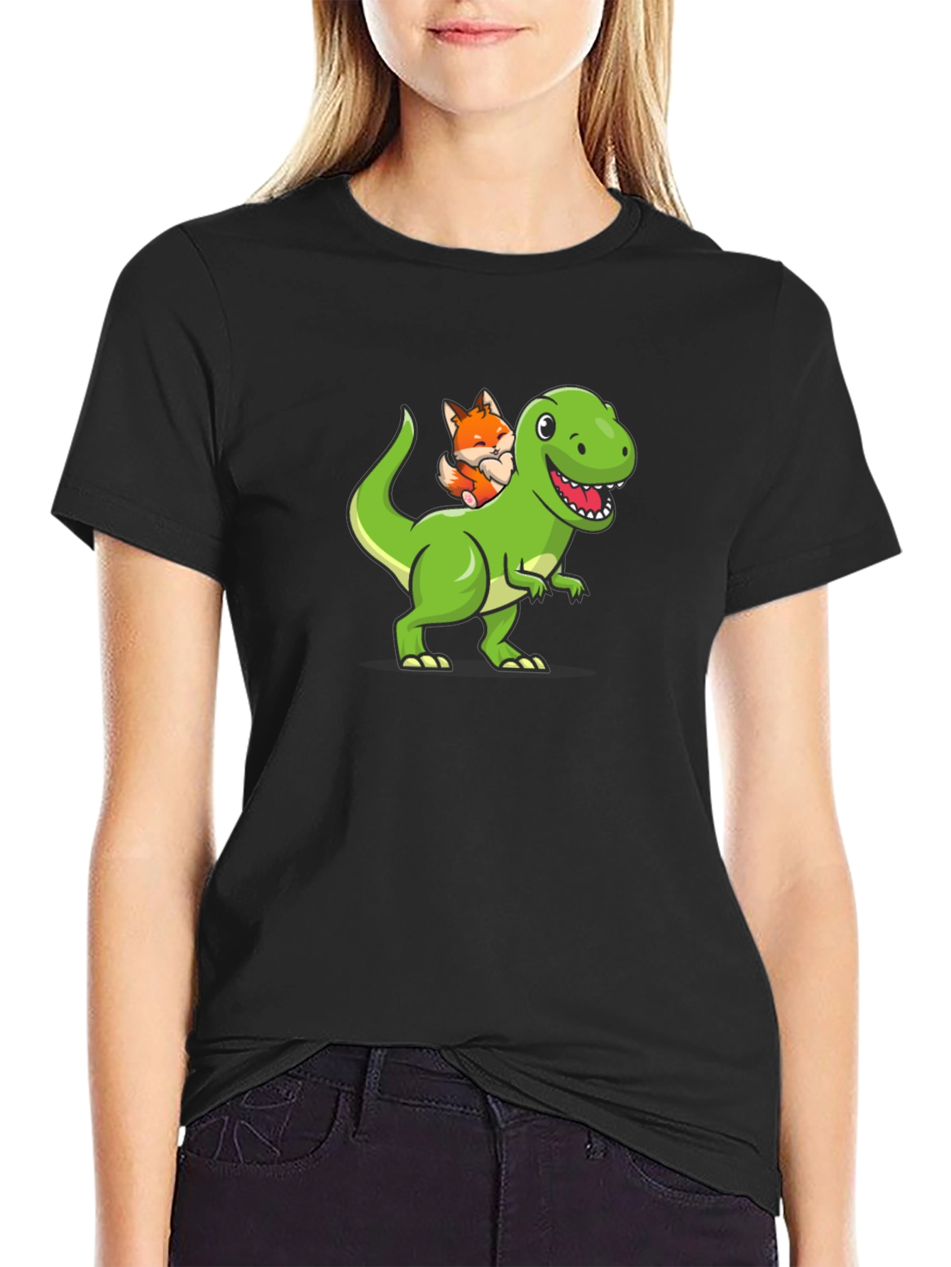Dino & Fox Graphic Tee