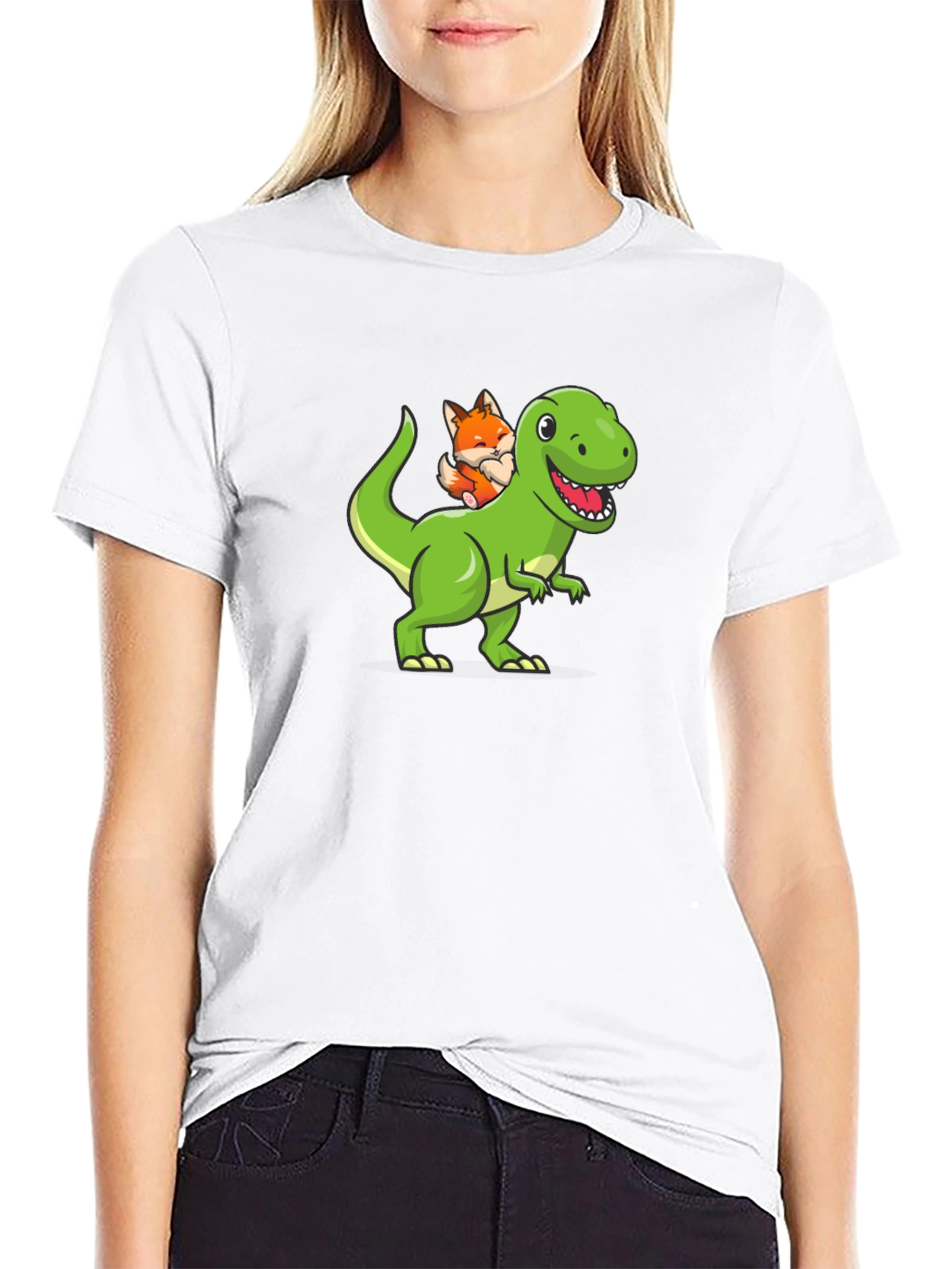 Dino & Fox Graphic Tee