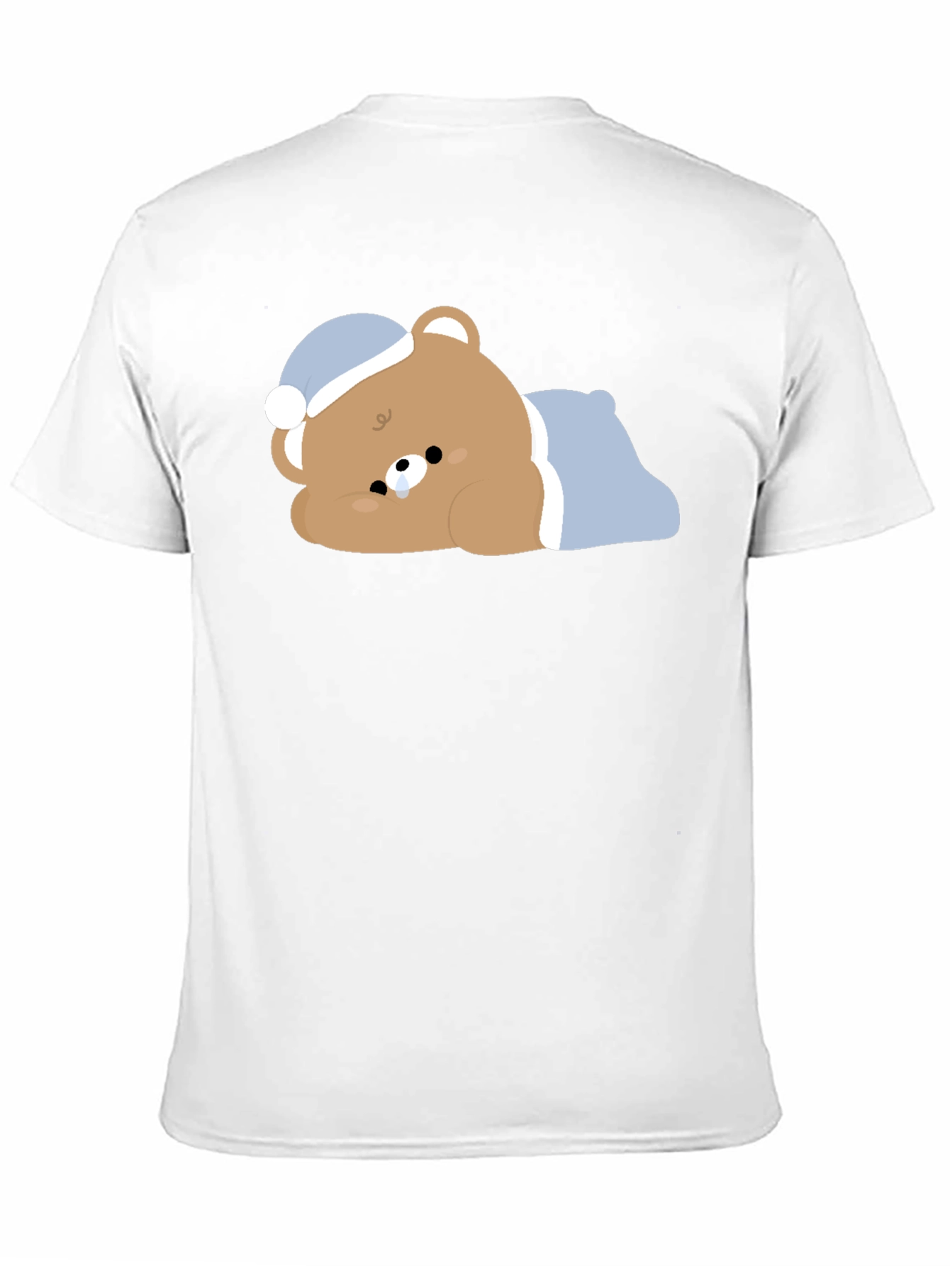 Cute Sleeping Bear T-Shirt - Unisex
