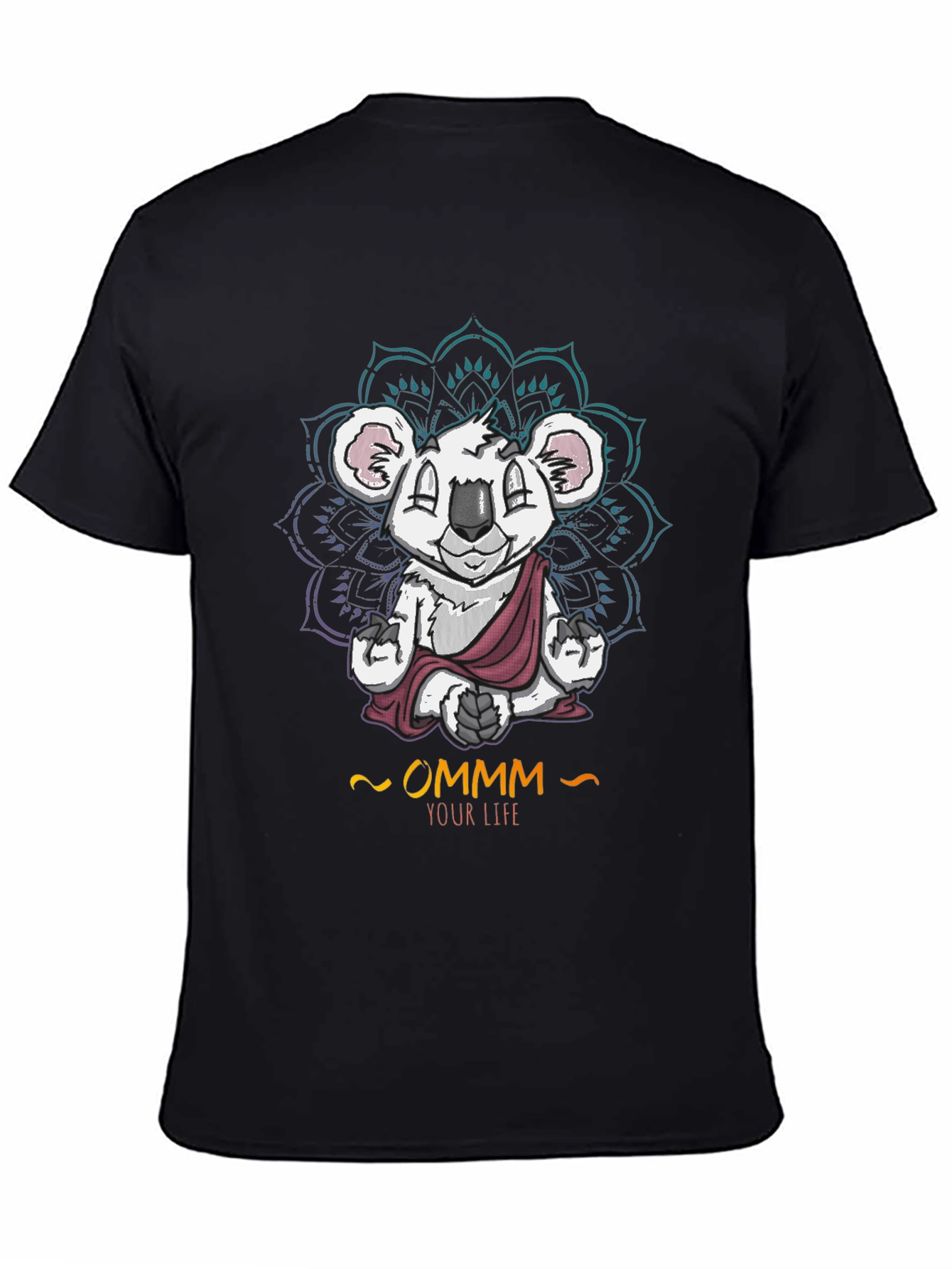 OMMM Your Life Koala Meditation Graphic Tee