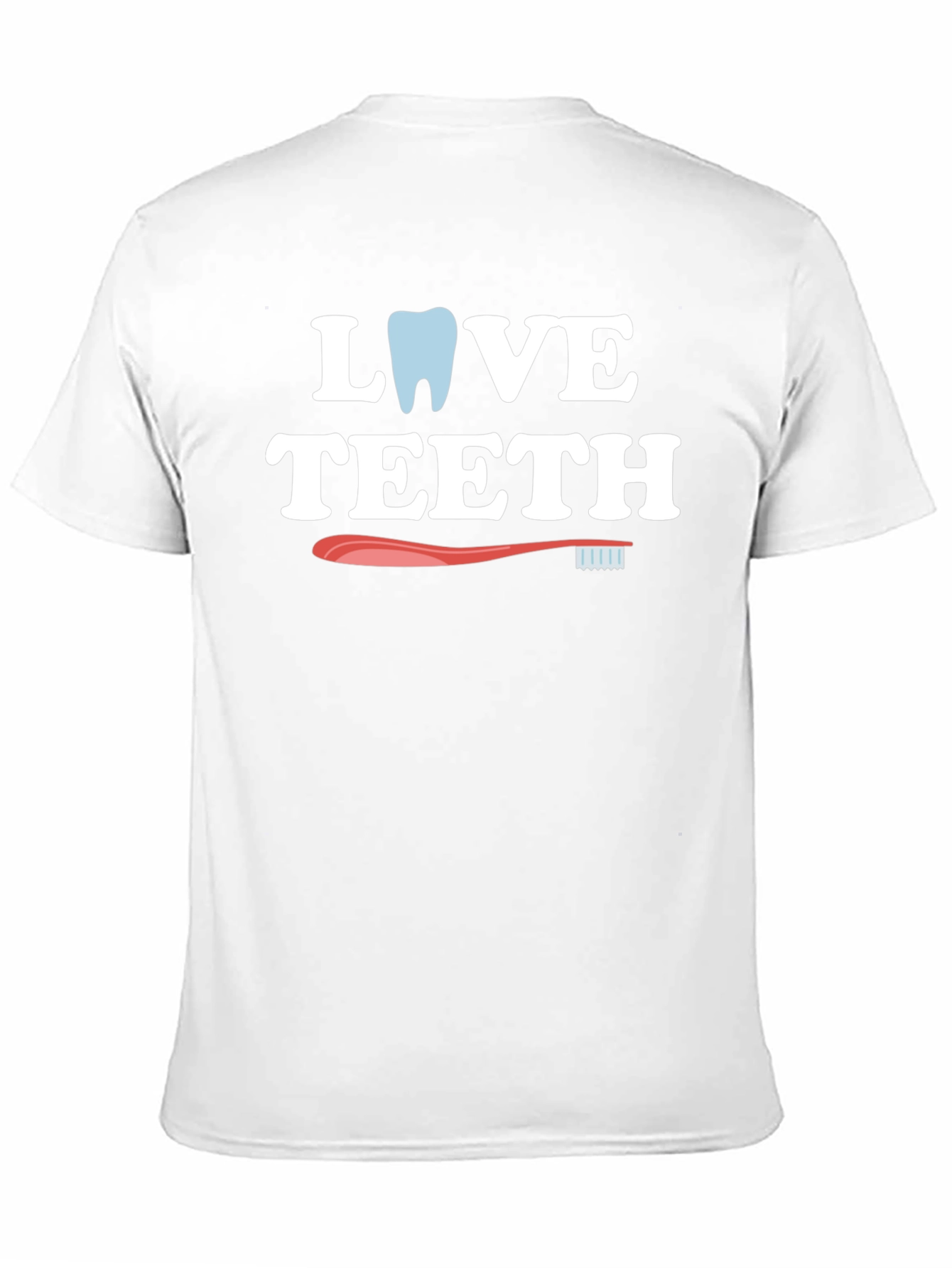 Love Teeth Graphic Tee - Dental Hygiene T-Shirt