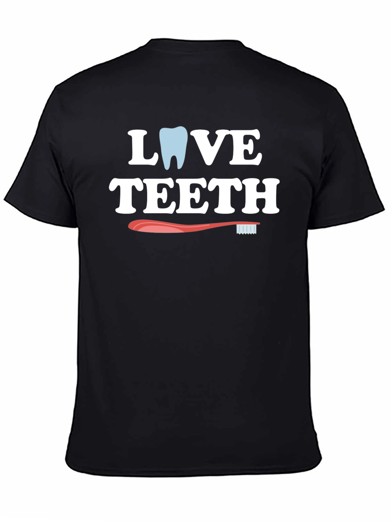 Love Teeth Graphic Tee - Dental Hygiene T-Shirt