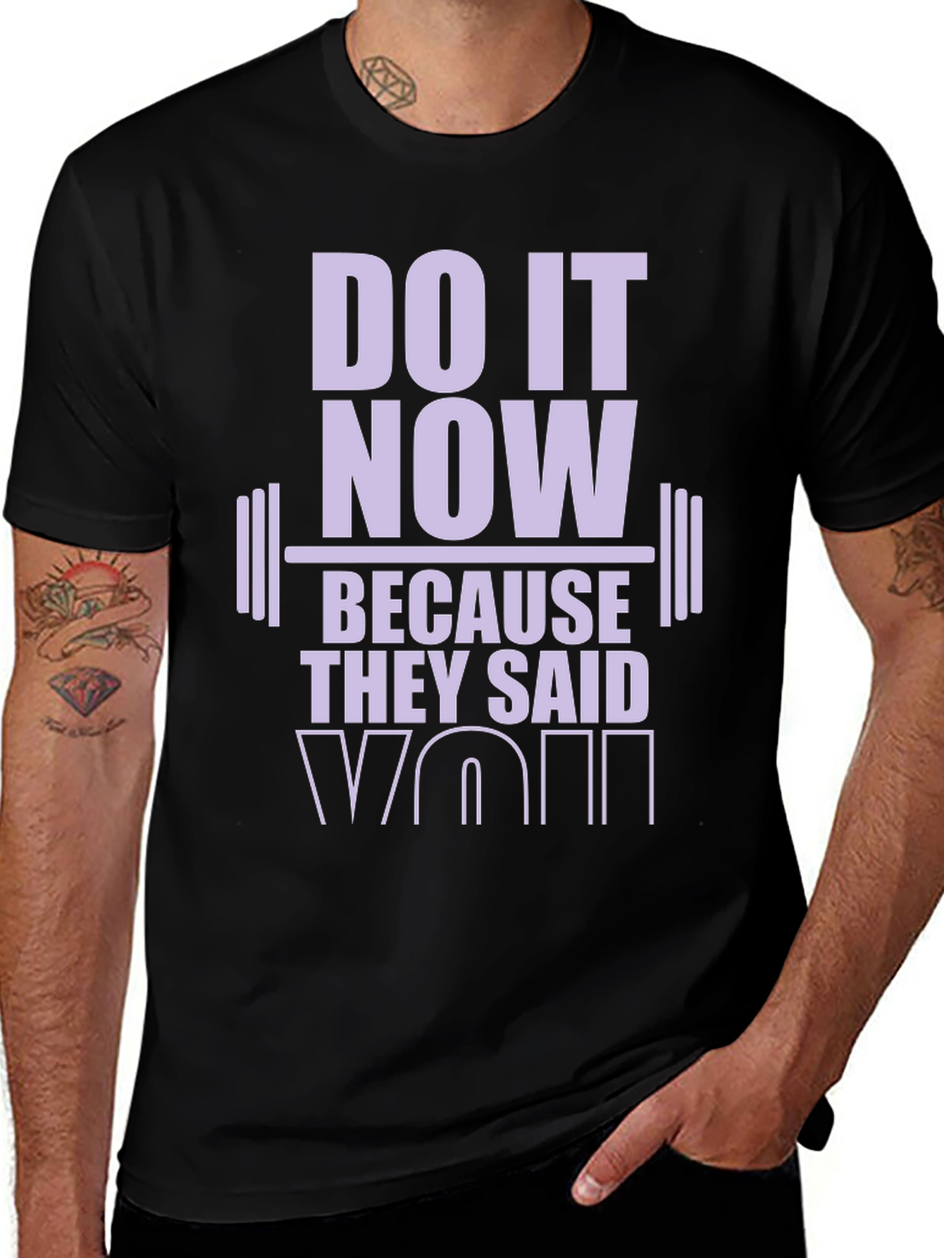 Motivational Workout T-Shirt: Do It Now