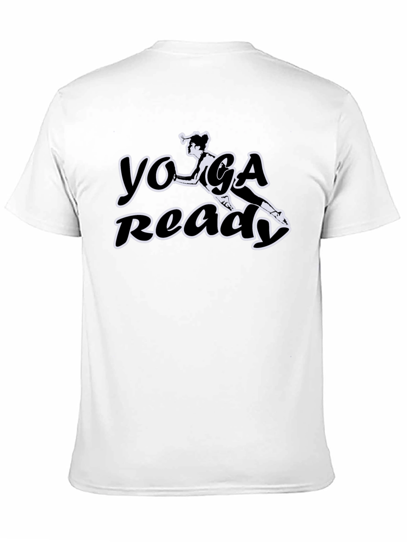 Yoga Ready Black T-Shirt