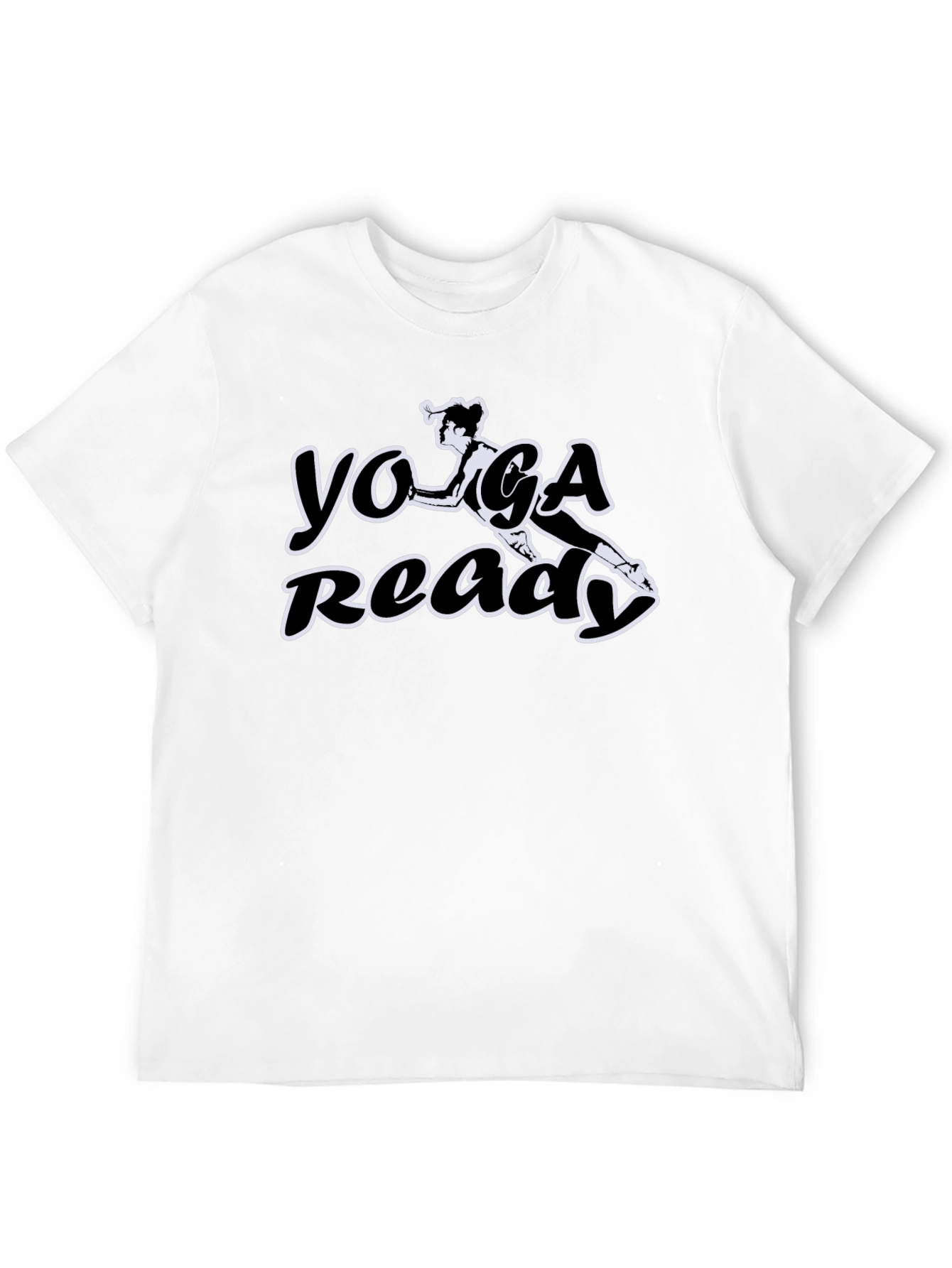 Yoga Ready Black T-Shirt