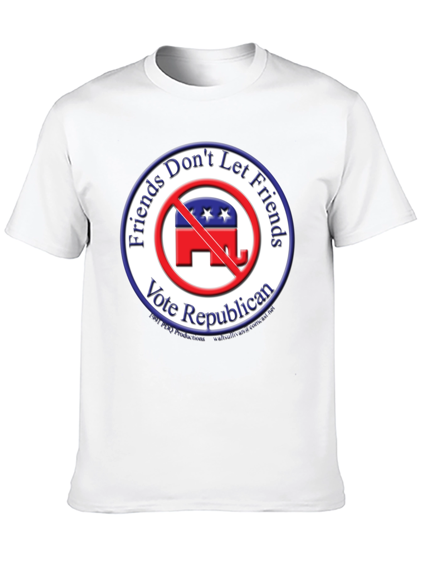 Friends Dont Let Friends Vote Republican T-Shirt