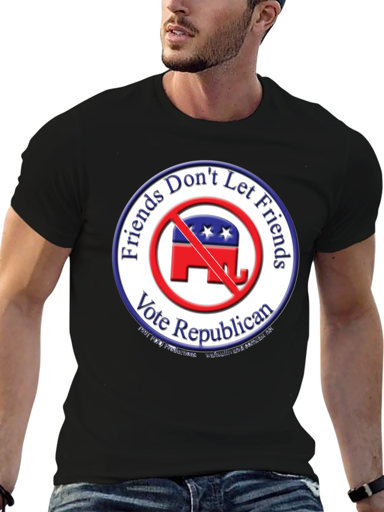 Friends Dont Let Friends Vote Republican T-Shirt