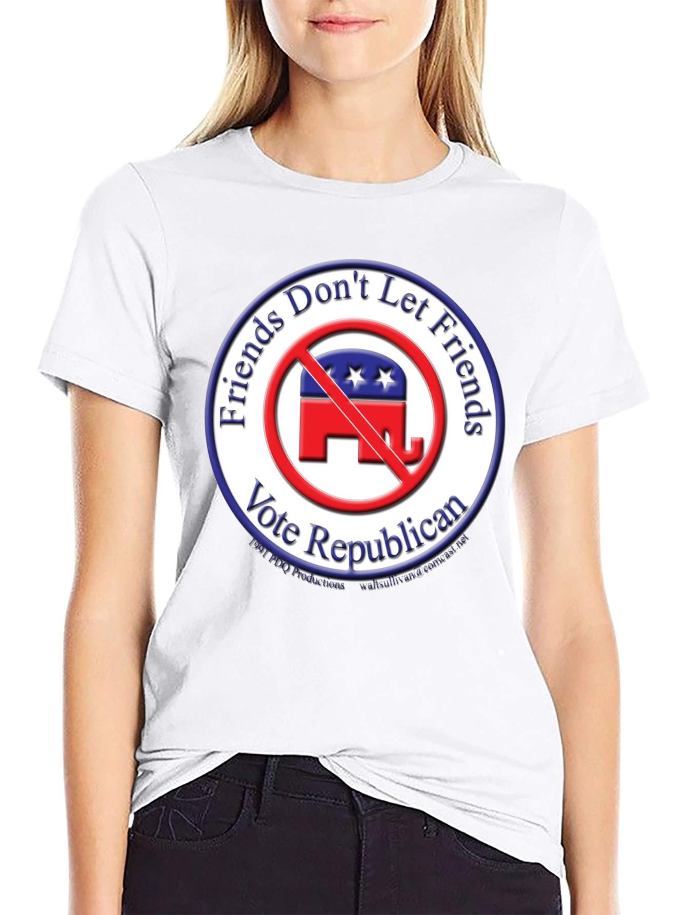 Friends Dont Let Friends Vote Republican T-Shirt