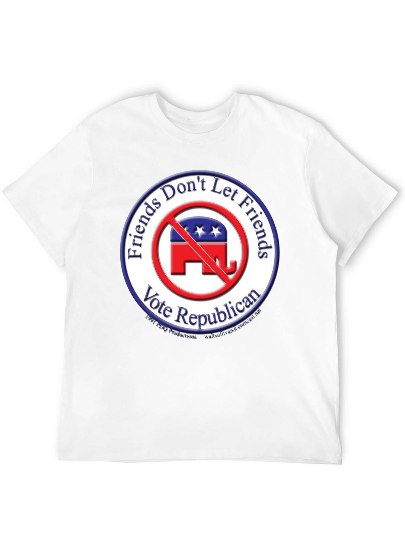 Friends Dont Let Friends Vote Republican T-Shirt