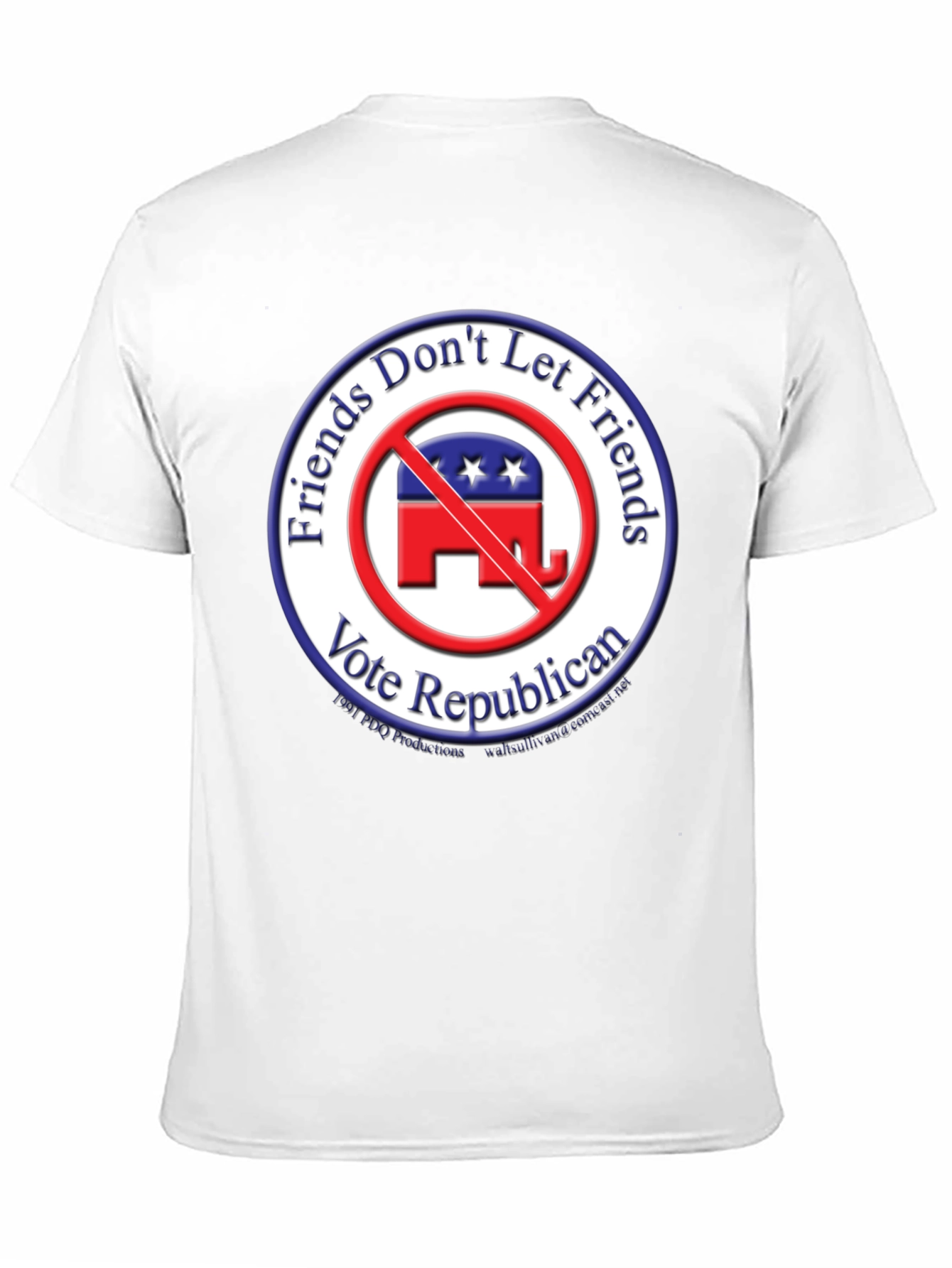 Friends Dont Let Friends Vote Republican T-Shirt