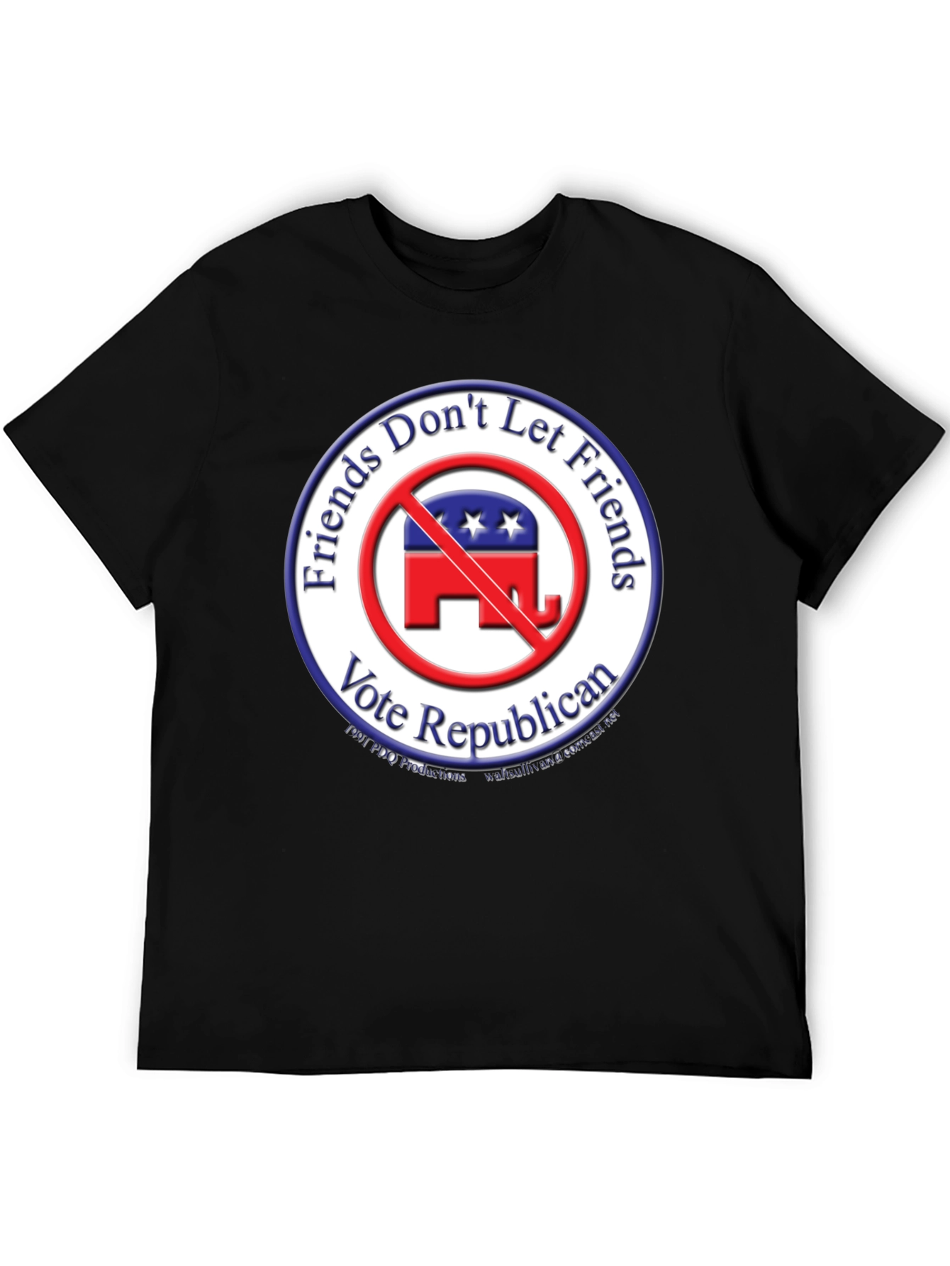 Friends Dont Let Friends Vote Republican T-Shirt