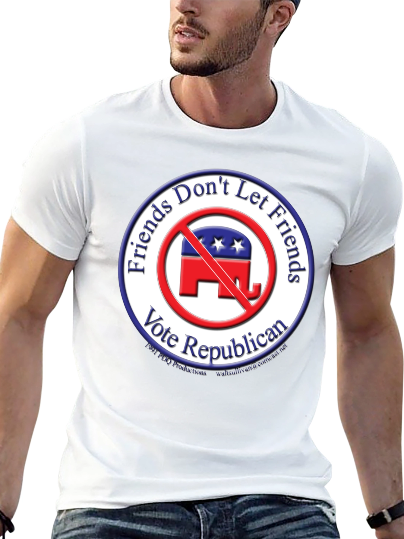 Friends Dont Let Friends Vote Republican T-Shirt