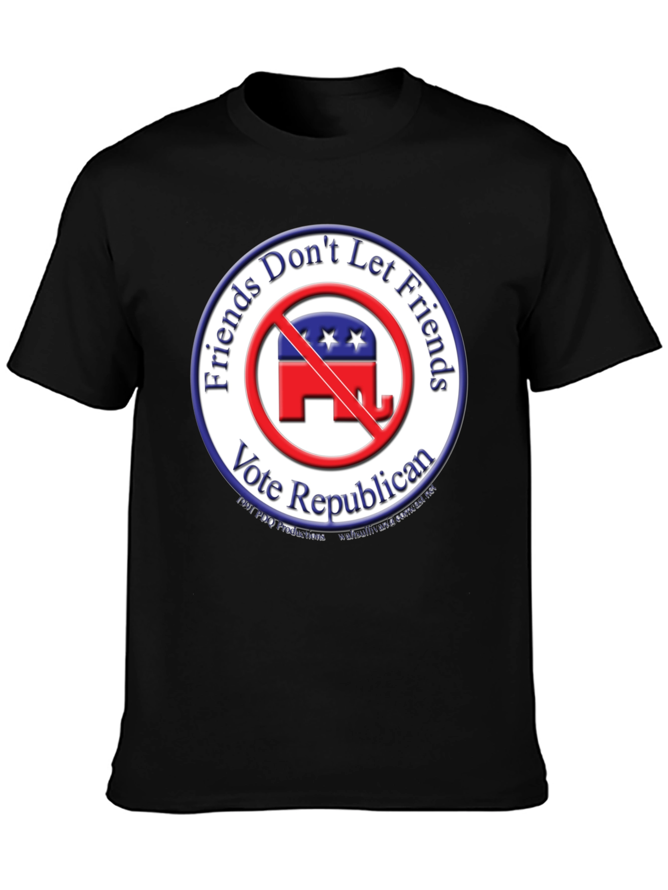 Friends Dont Let Friends Vote Republican T-Shirt