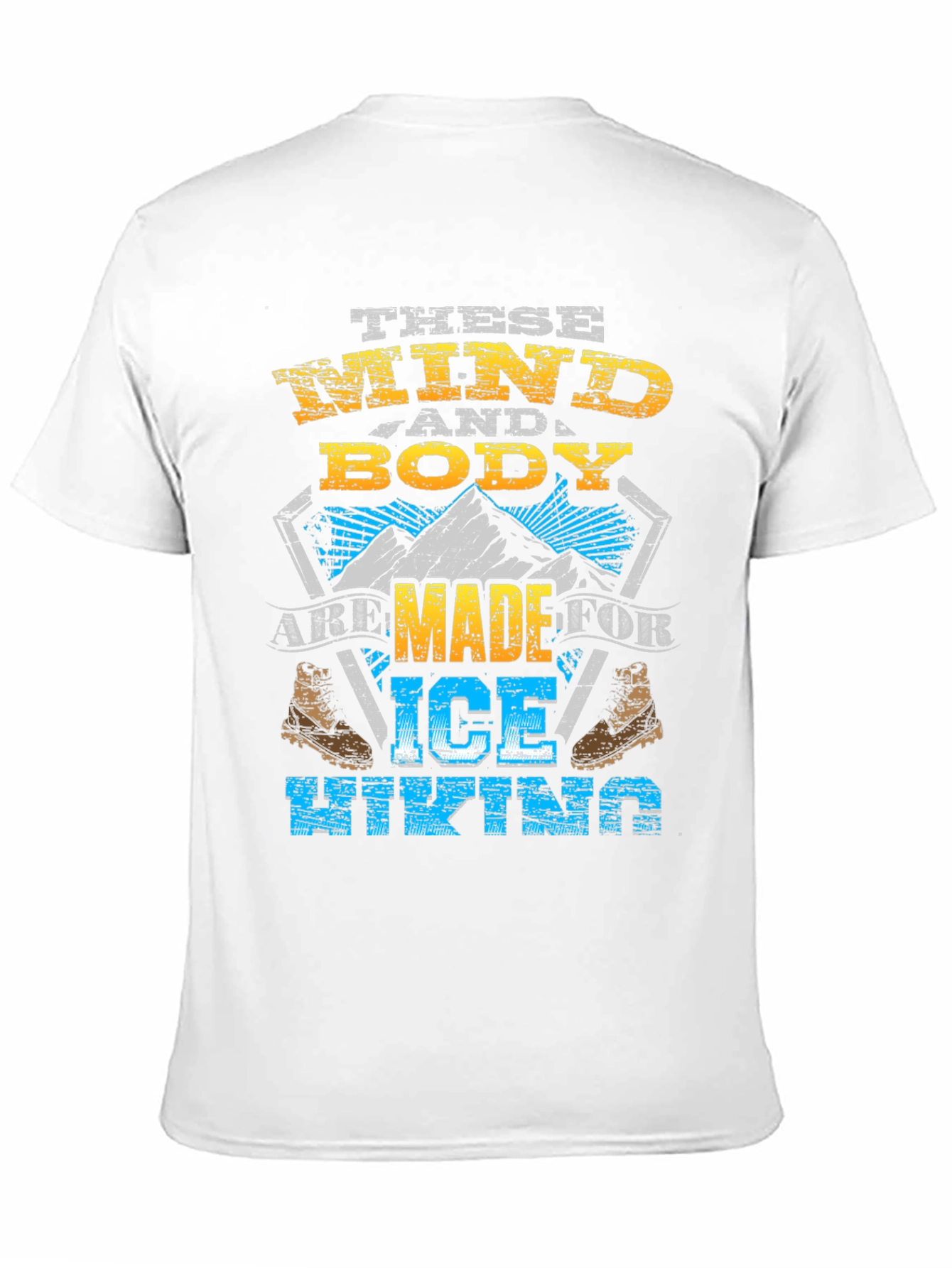Ice Hiking Graphic T-Shirt