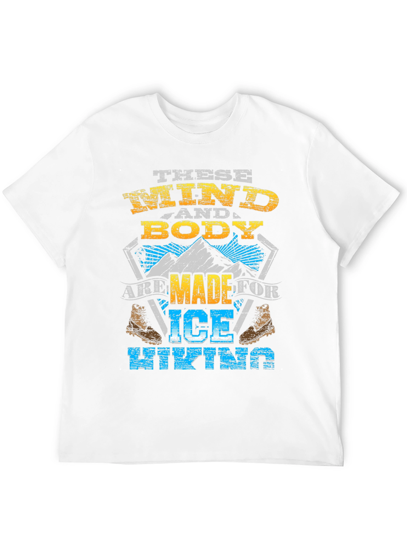 Ice Hiking Graphic T-Shirt