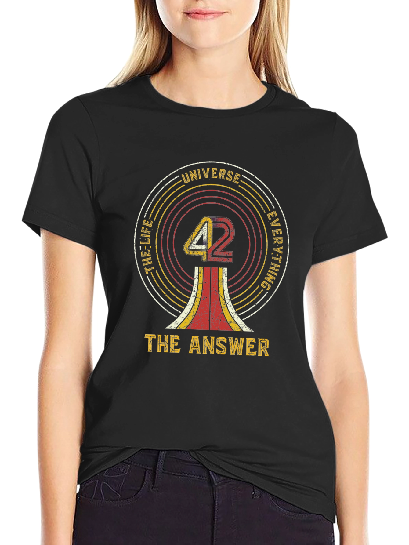 42 The Answer T-Shirt - Life Universe Everything