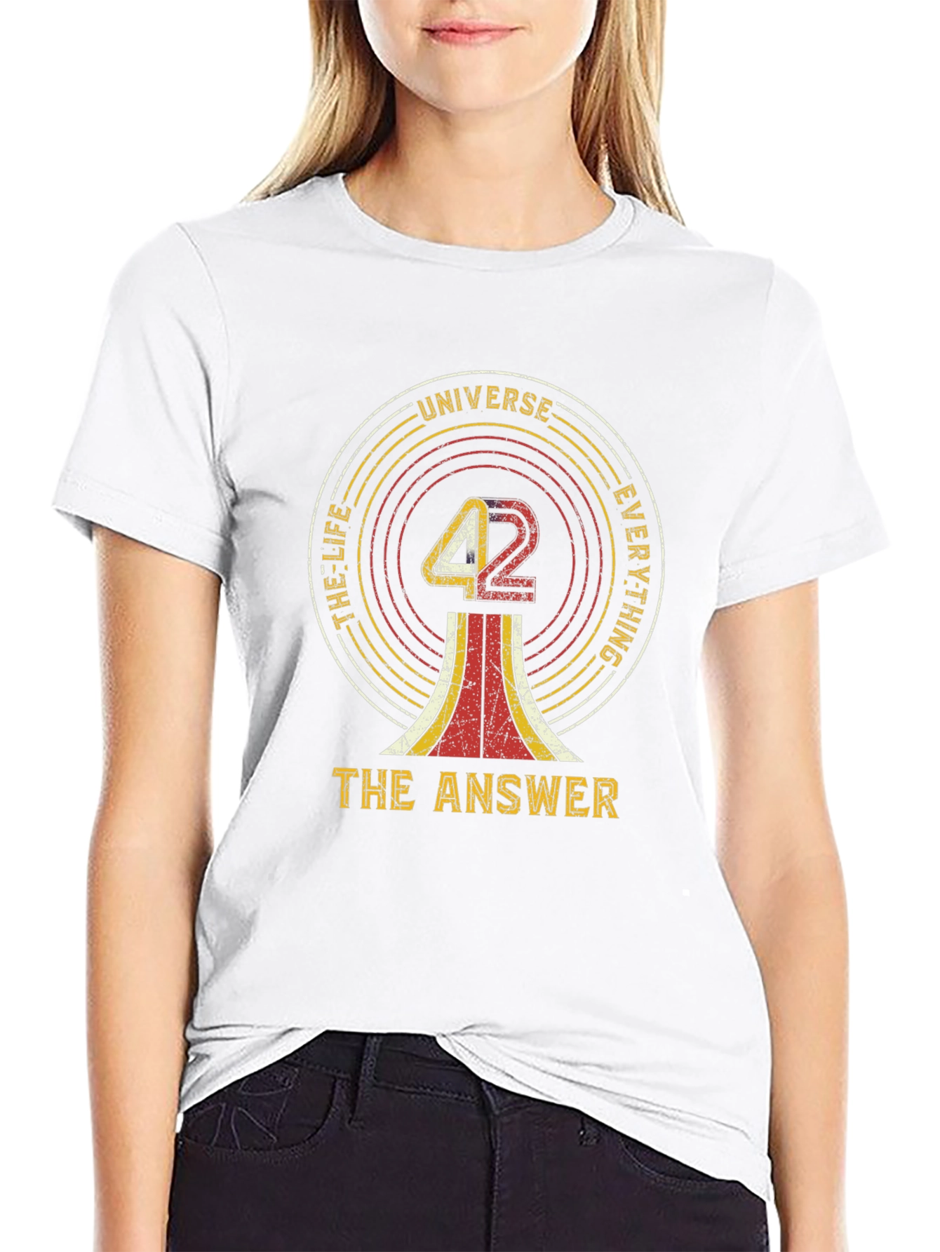 42 The Answer T-Shirt - Life Universe Everything