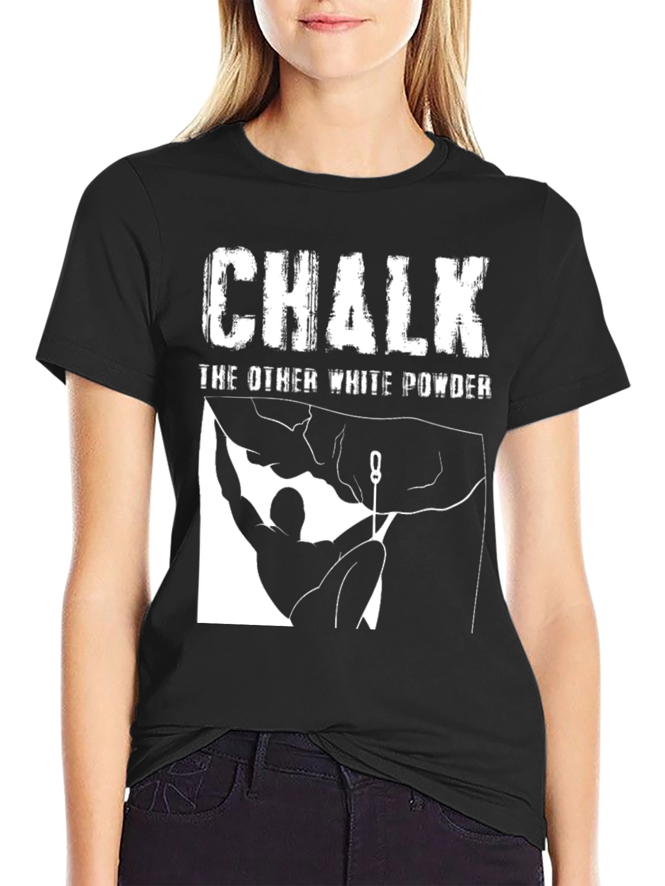Chalk The Other White Powder Climbing T-Shirt