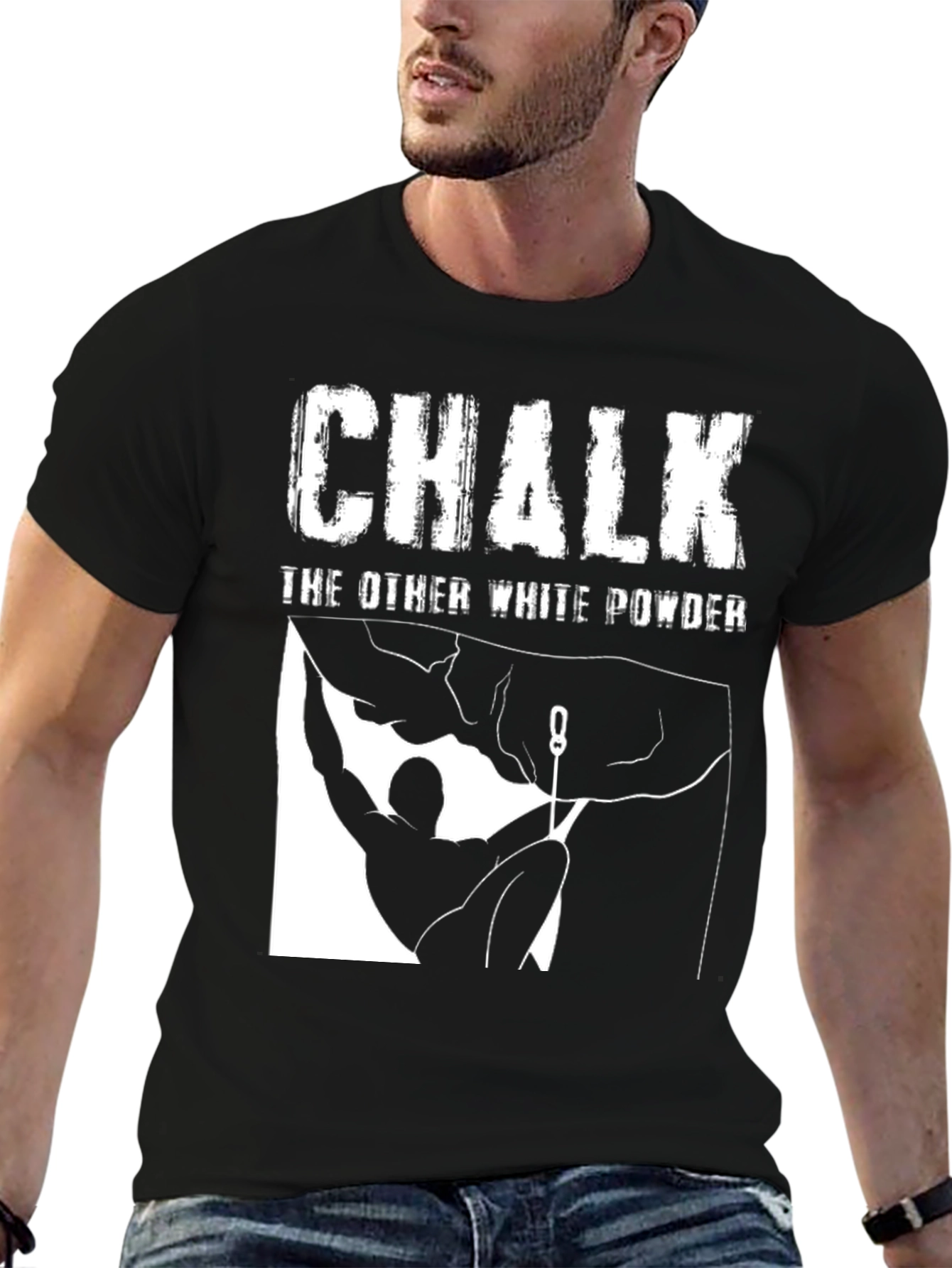 Chalk The Other White Powder Climbing T-Shirt