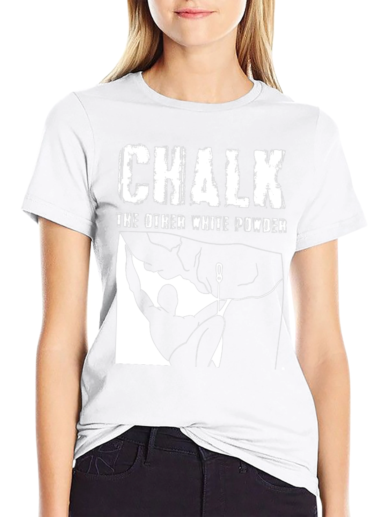 Chalk The Other White Powder Climbing T-Shirt