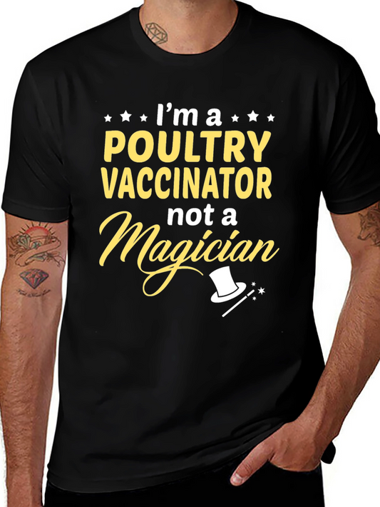 Poultry Vaccinator T-Shirt - Funny Animal Doctor Tee