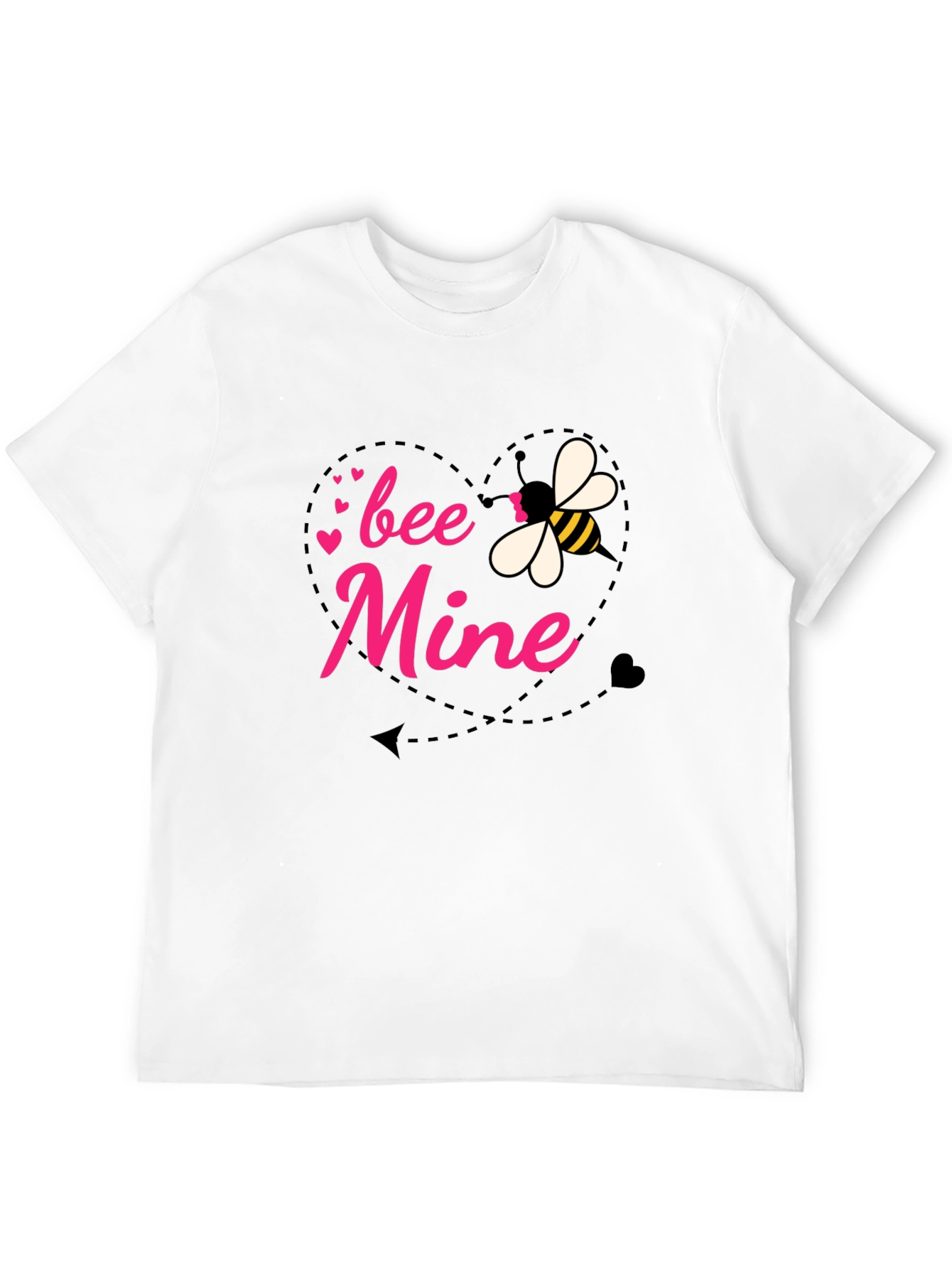 Bee Mine Valentines Day Graphic Tee