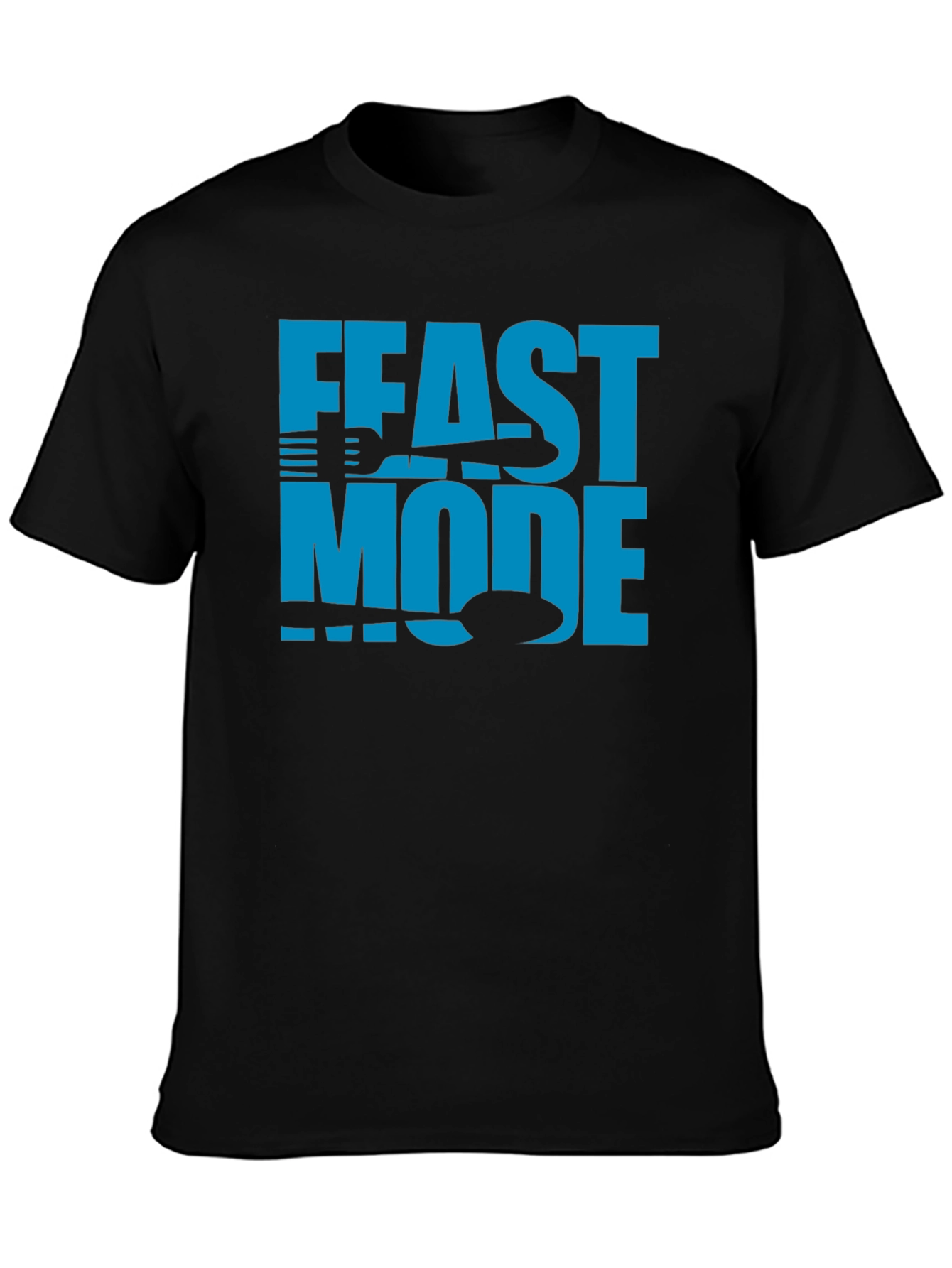Feast Mode Graphic Tee - Black