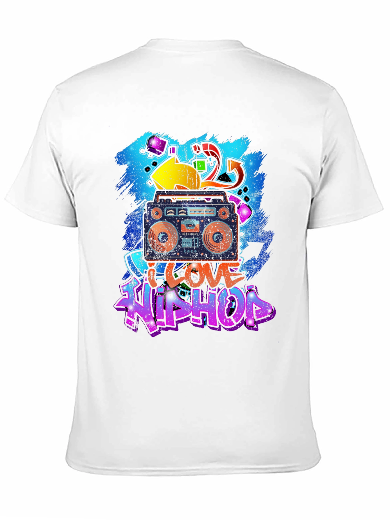 I Love Hip Hop Black T-Shirt