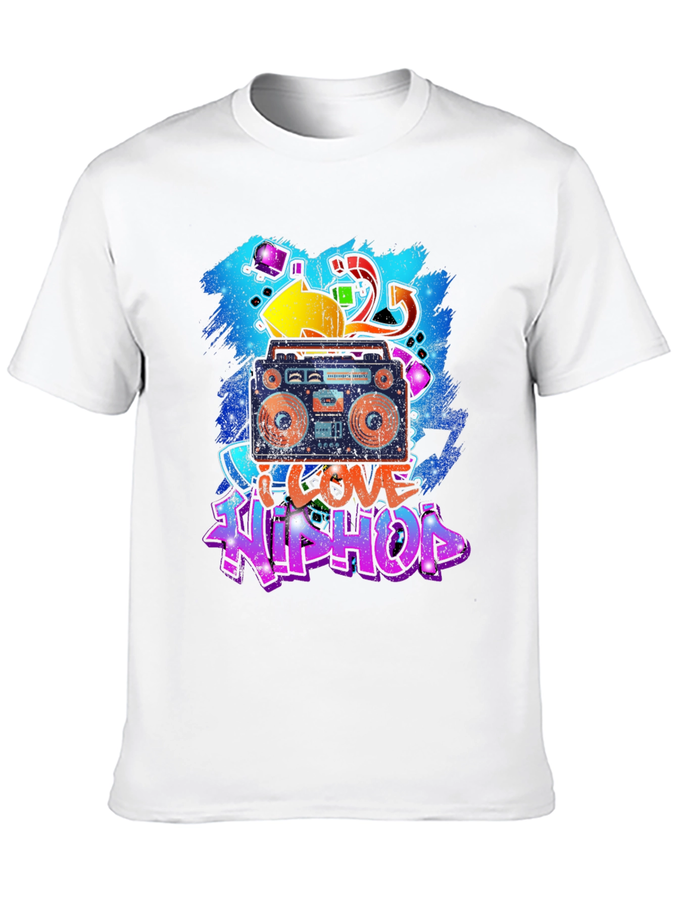 I Love Hip Hop Black T-Shirt