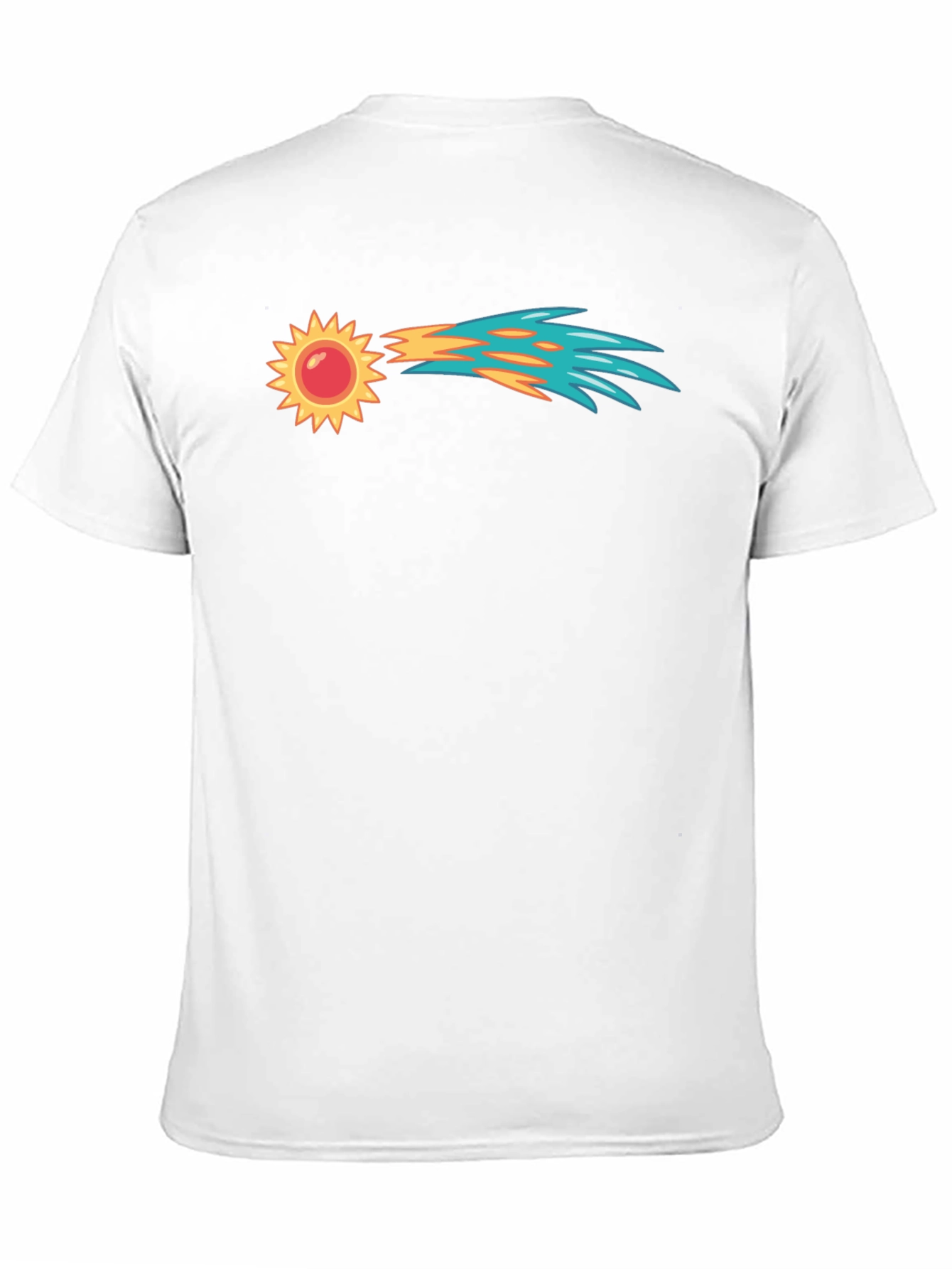 Sun Comet Graphic T-Shirt - Unique Design
