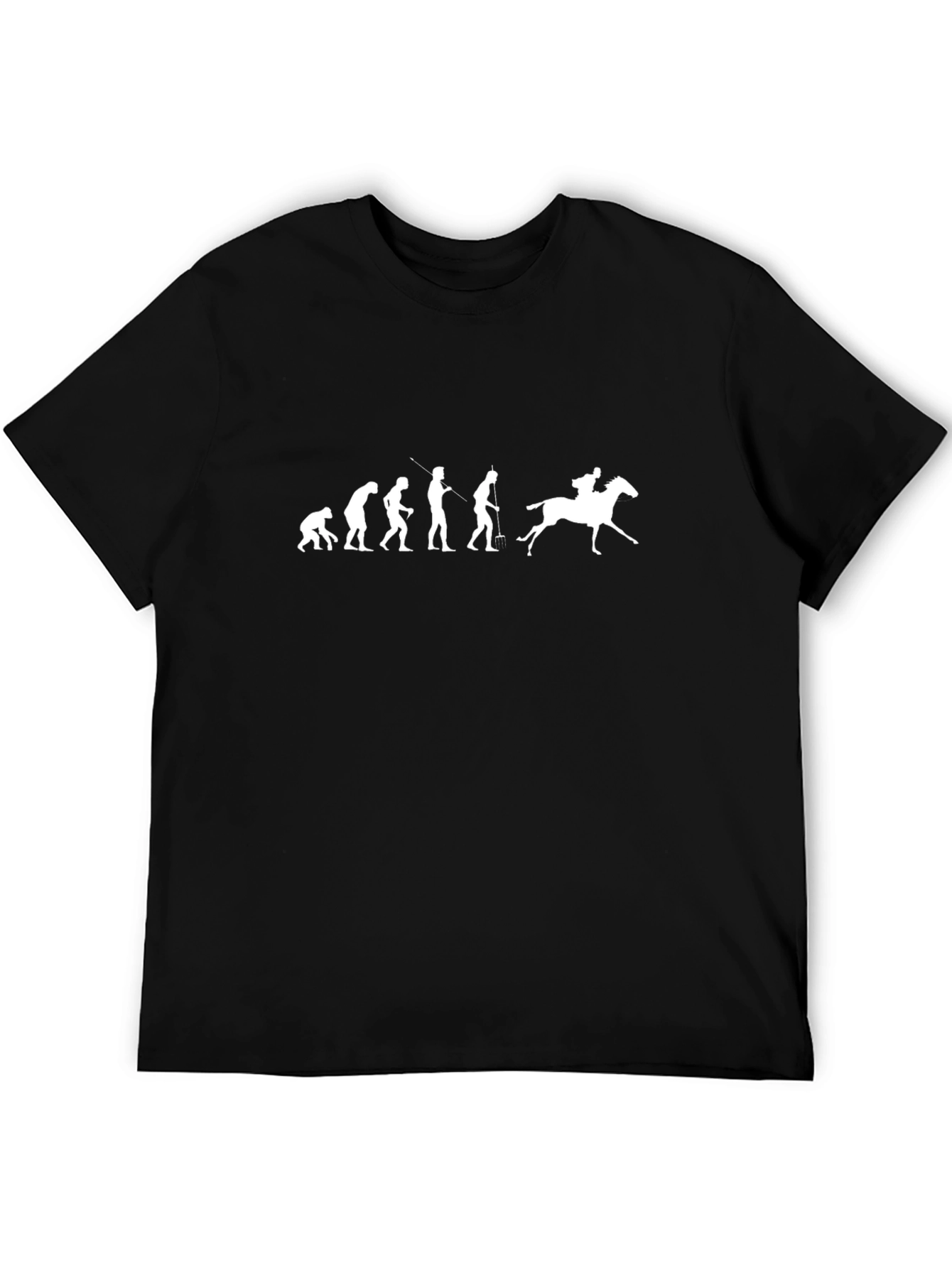 Evolution of Polo Black T-Shirt
