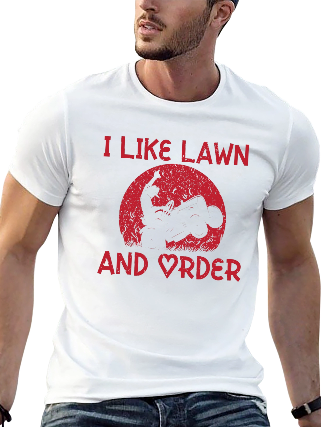I Like Lawn And Order ATV T-Shirt