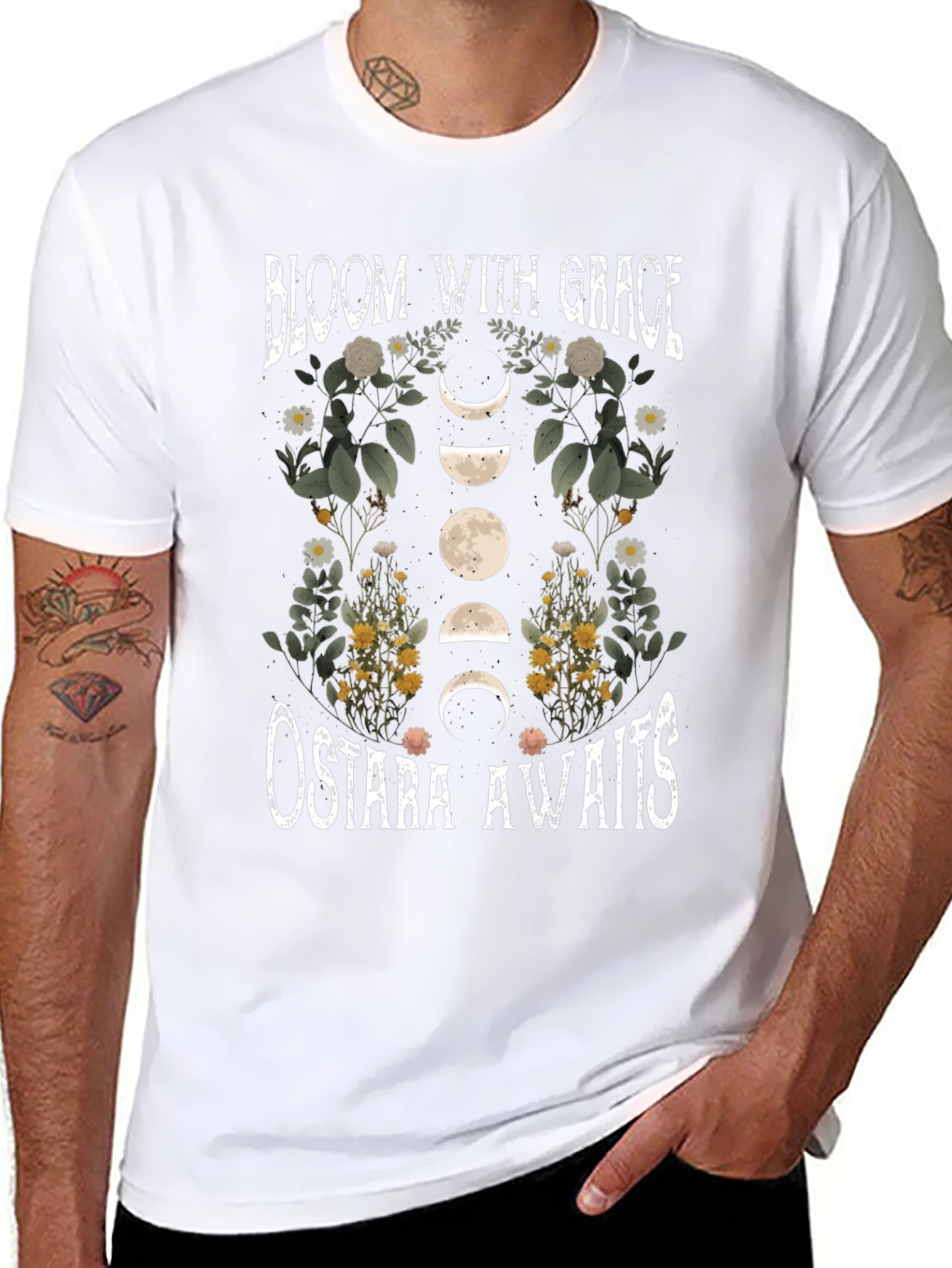 Bloom with Grace Ostara Awaits T-Shirt