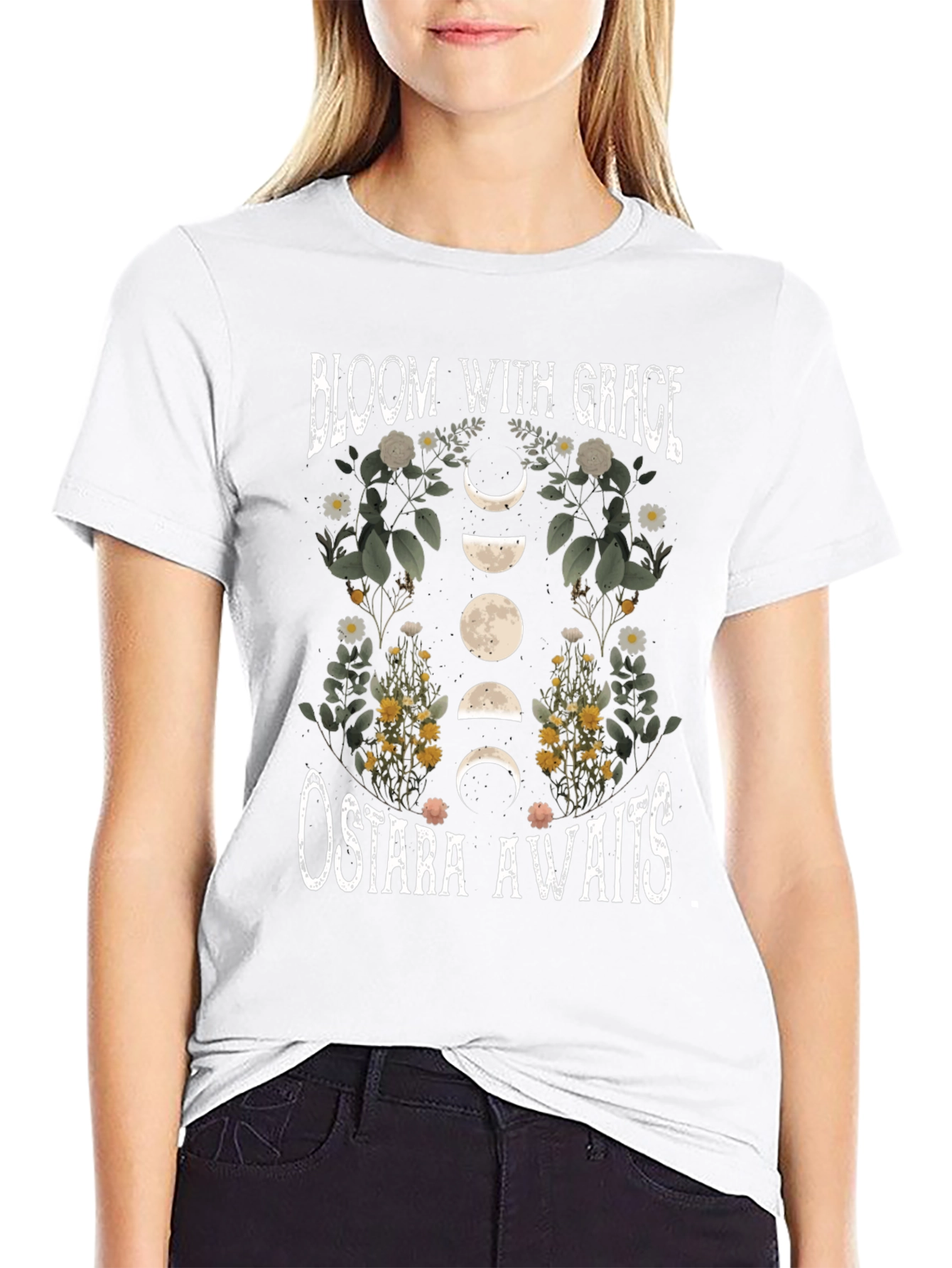 Bloom with Grace Ostara Awaits T-Shirt