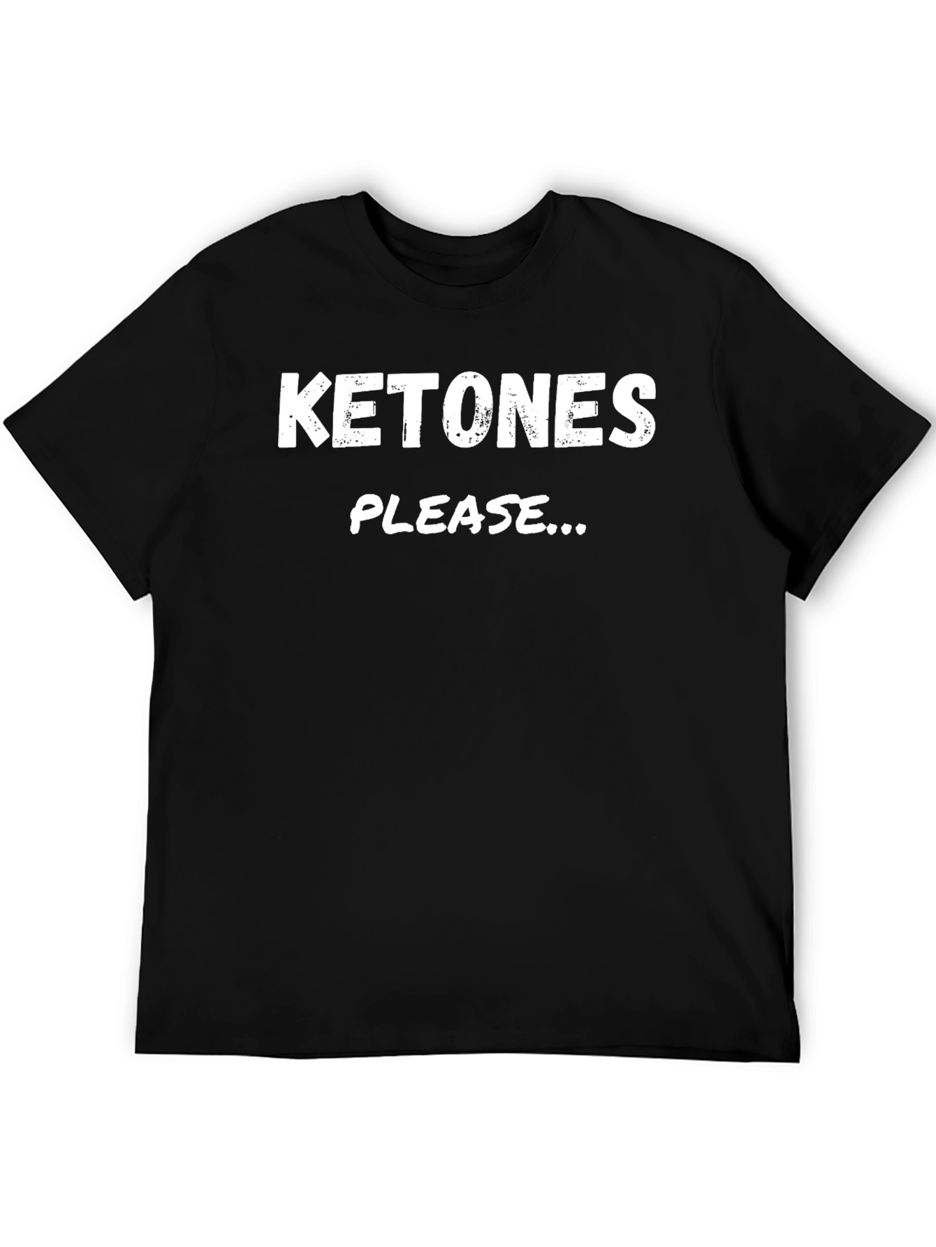 Ketones Please Graphic T-Shirt - Black