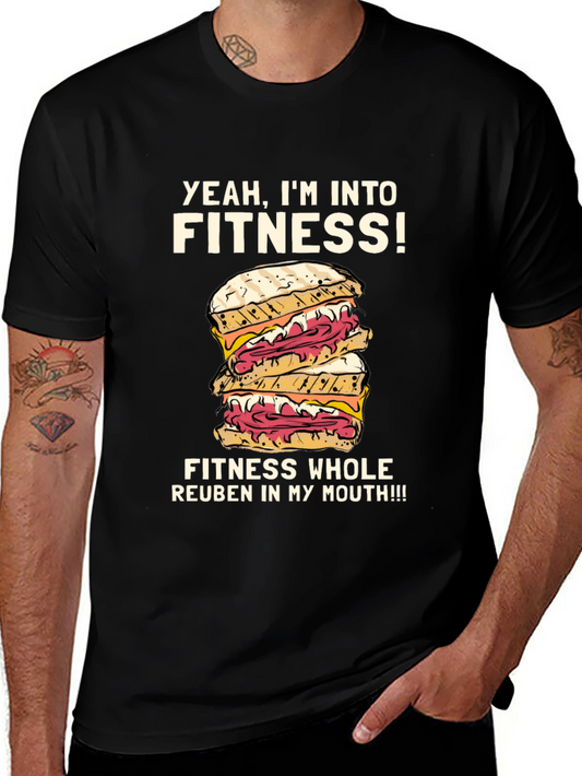Yeah Im Into Fitness Reuben Sandwich T-Shirt