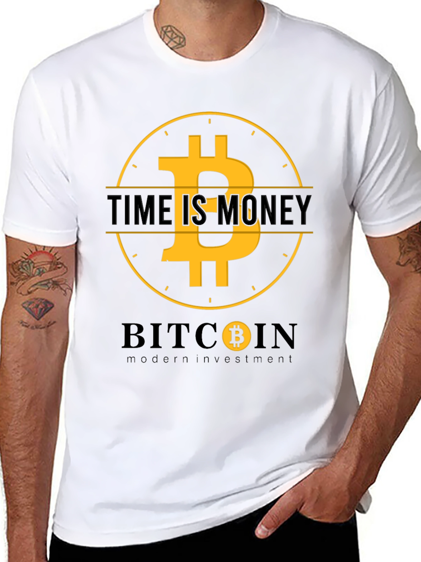 Bitcoin Time is Money T-Shirt