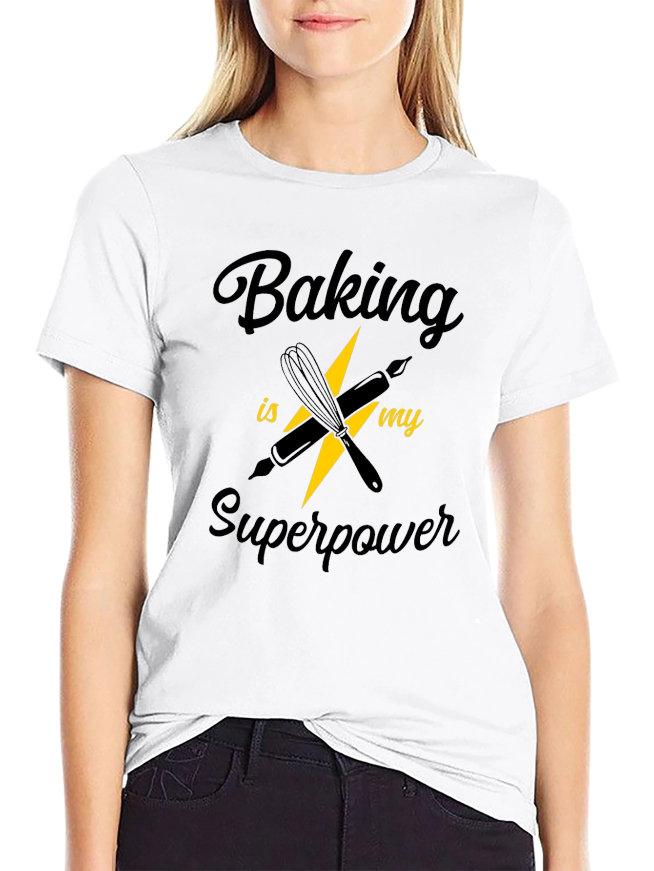 Baking is My Superpower Graphic Tee
