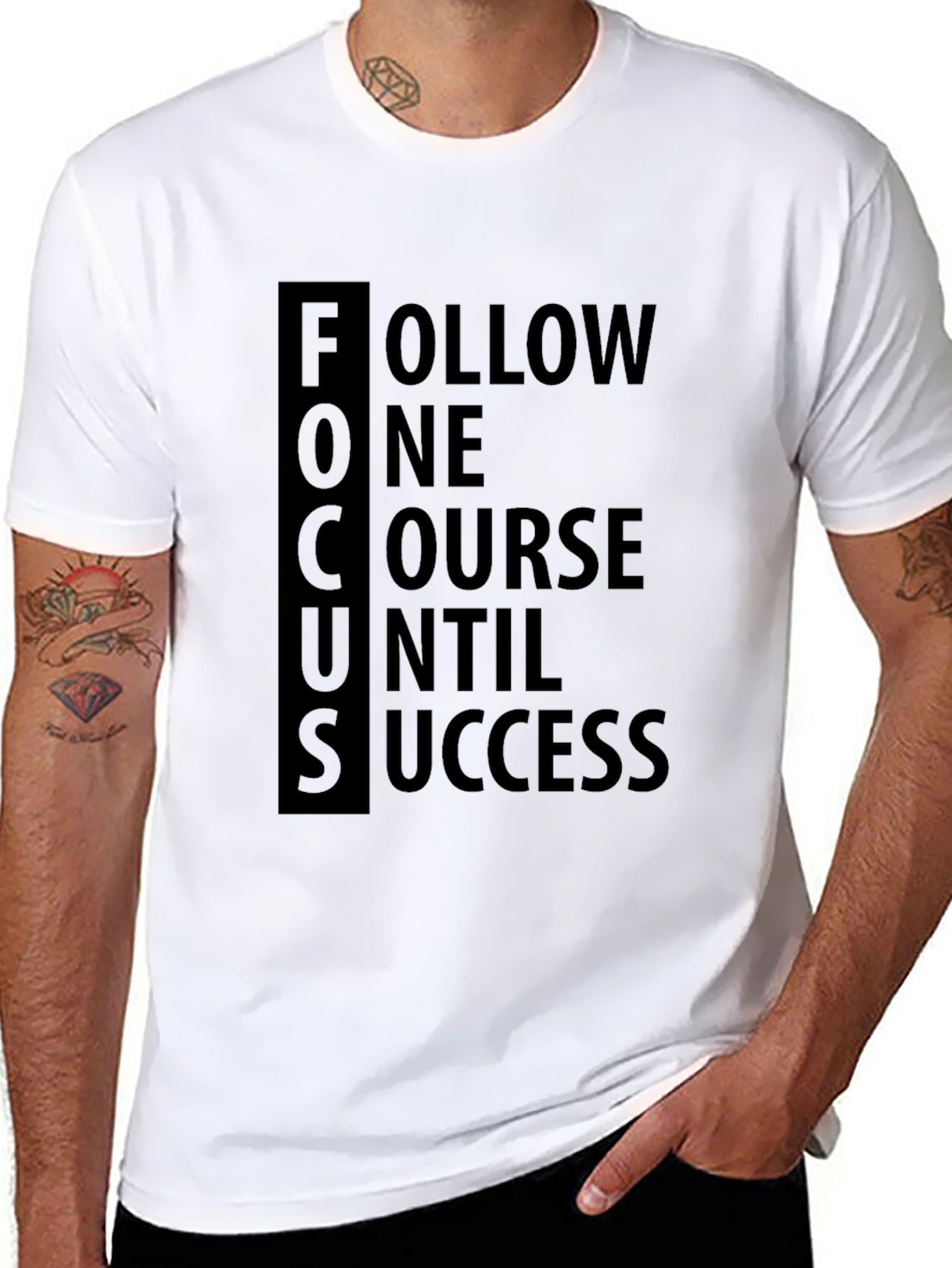 FOCUS Follow One Course Until Success T-Shirt