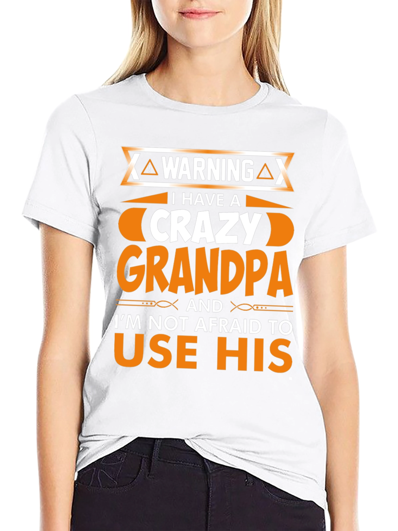 Crazy Grandpa T-Shirt: Funny Novelty Gift