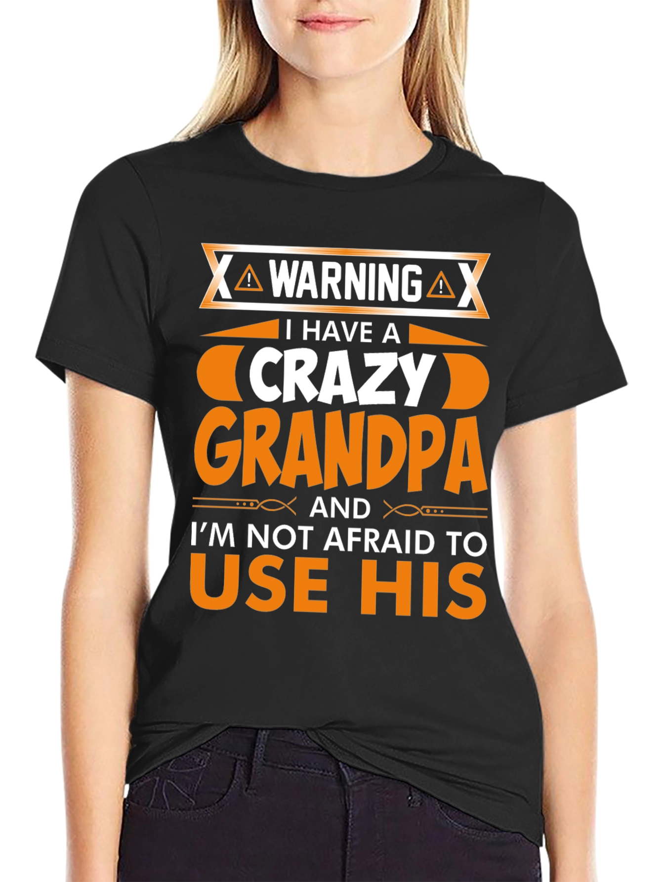 Crazy Grandpa T-Shirt: Funny Novelty Gift