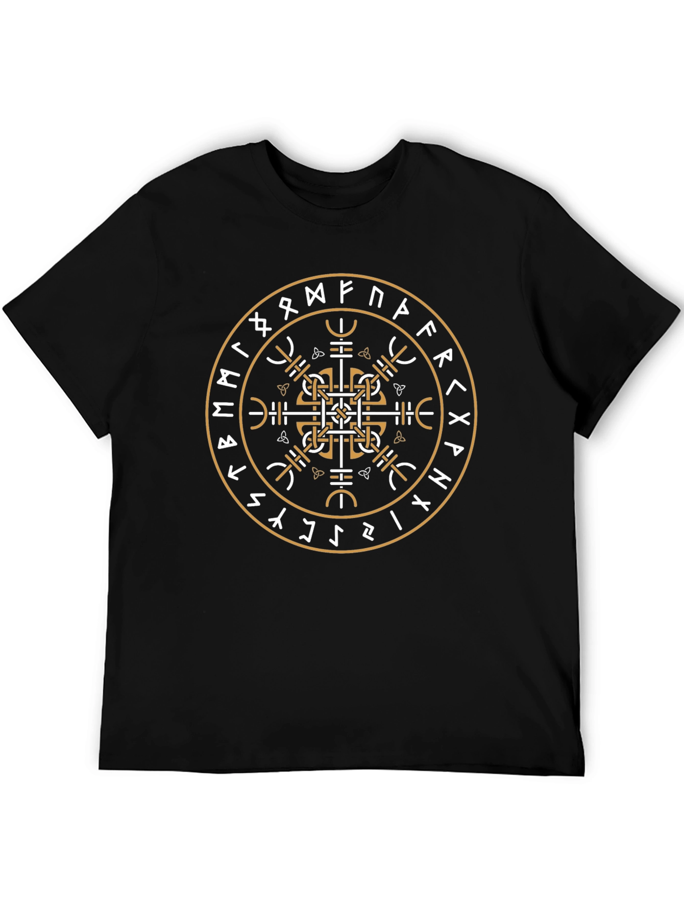 Vegvisir Compass T-Shirt - Viking Runes