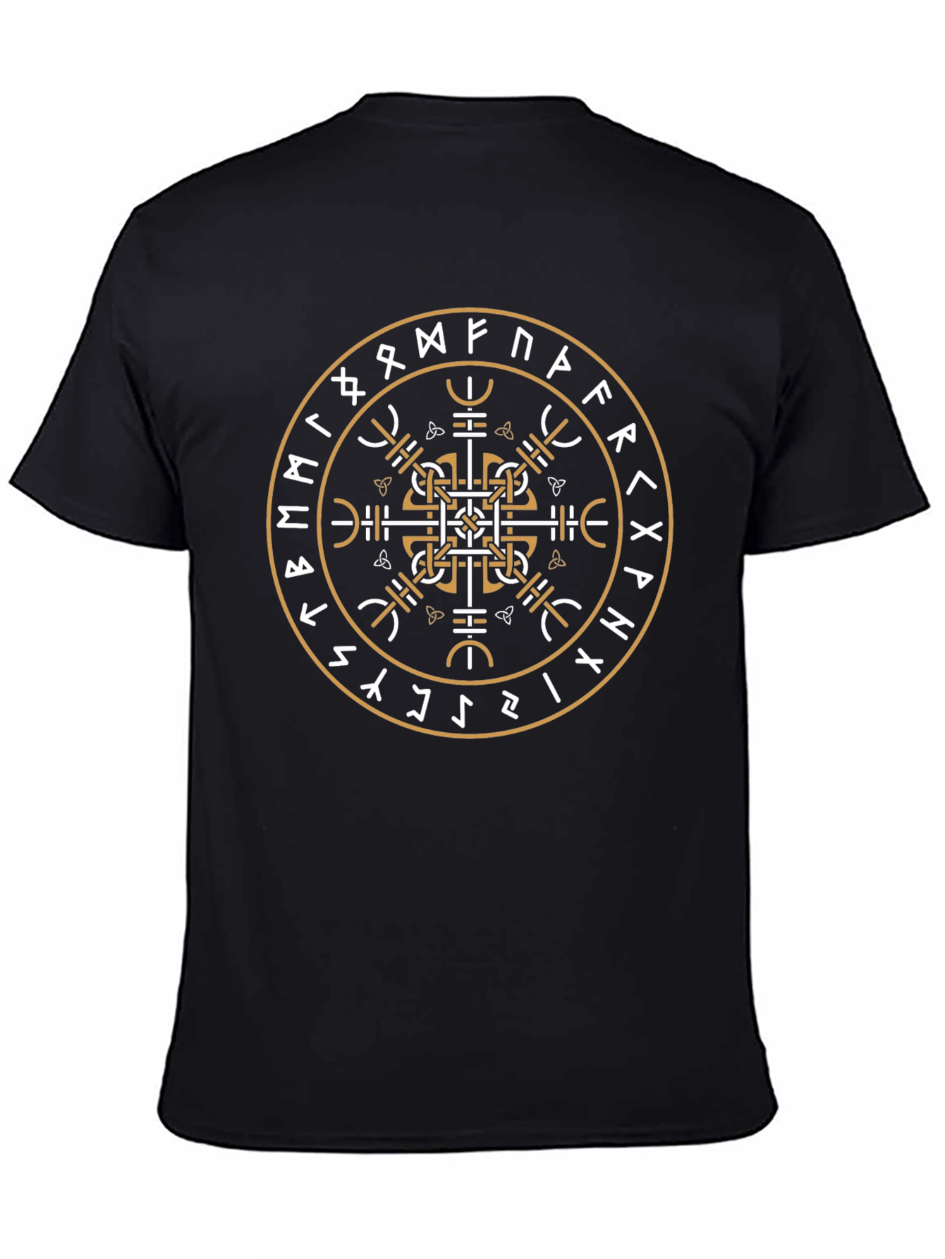Vegvisir Compass T-Shirt - Viking Runes