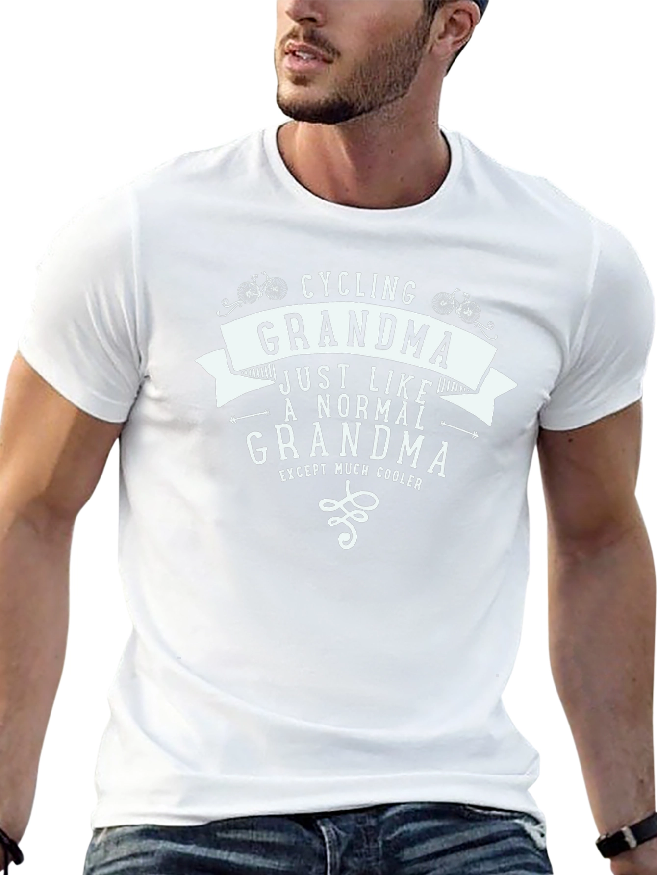 Cycling Grandma T-Shirt - Cool & Fun!