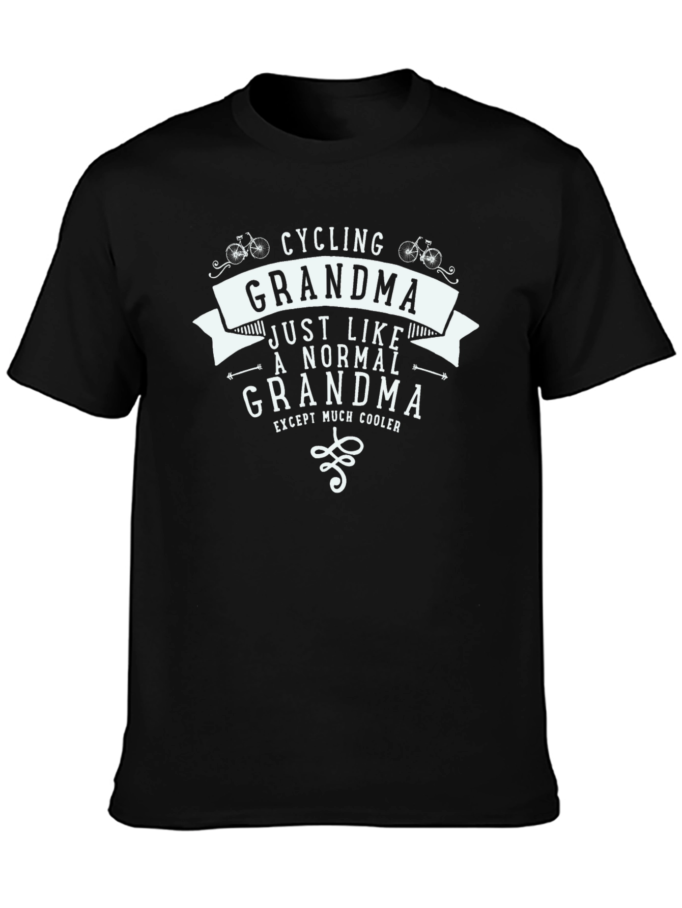 Cycling Grandma T-Shirt - Cool & Fun!